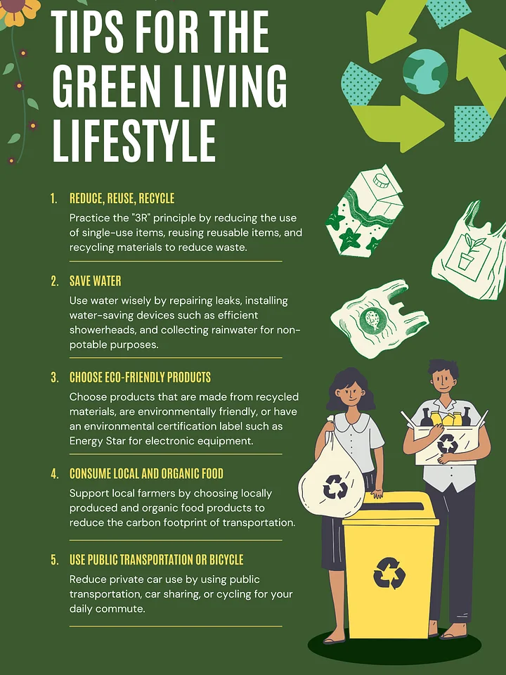 Tips for Green Living product image (1)