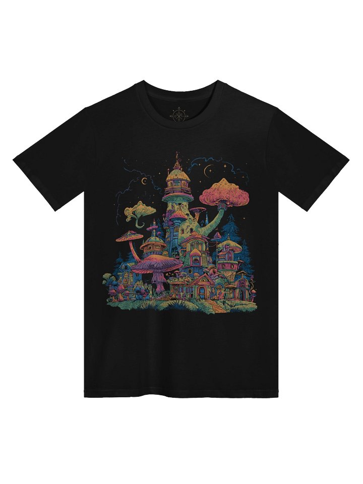 Mystic Mushroom Village Tee product image (1)
