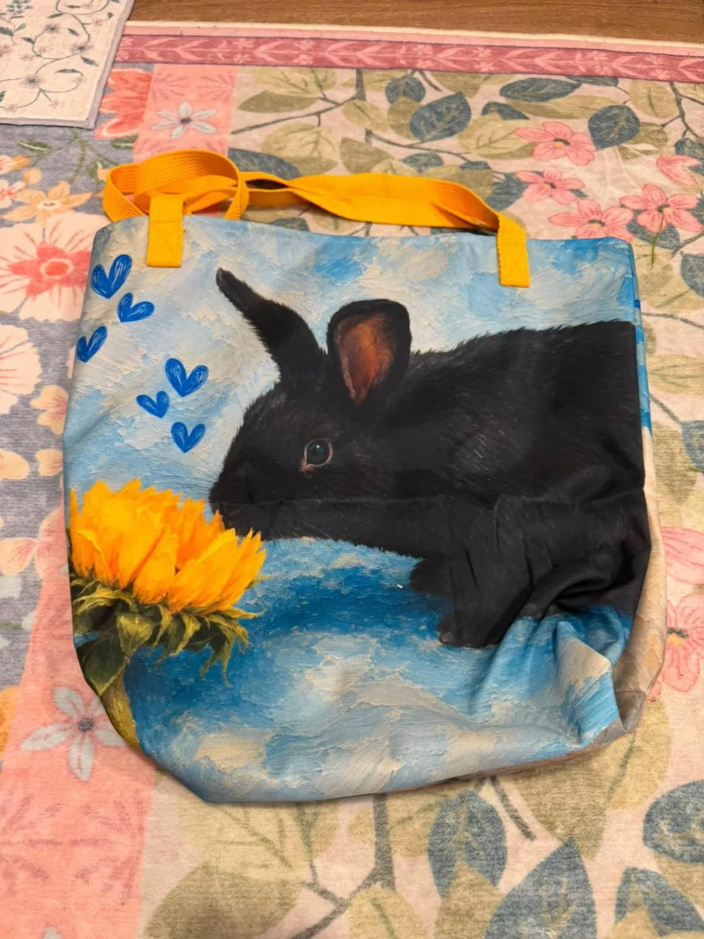 LARGE TOTE BAG WITH POCKET & ALL-OVER PRINT product image (5)