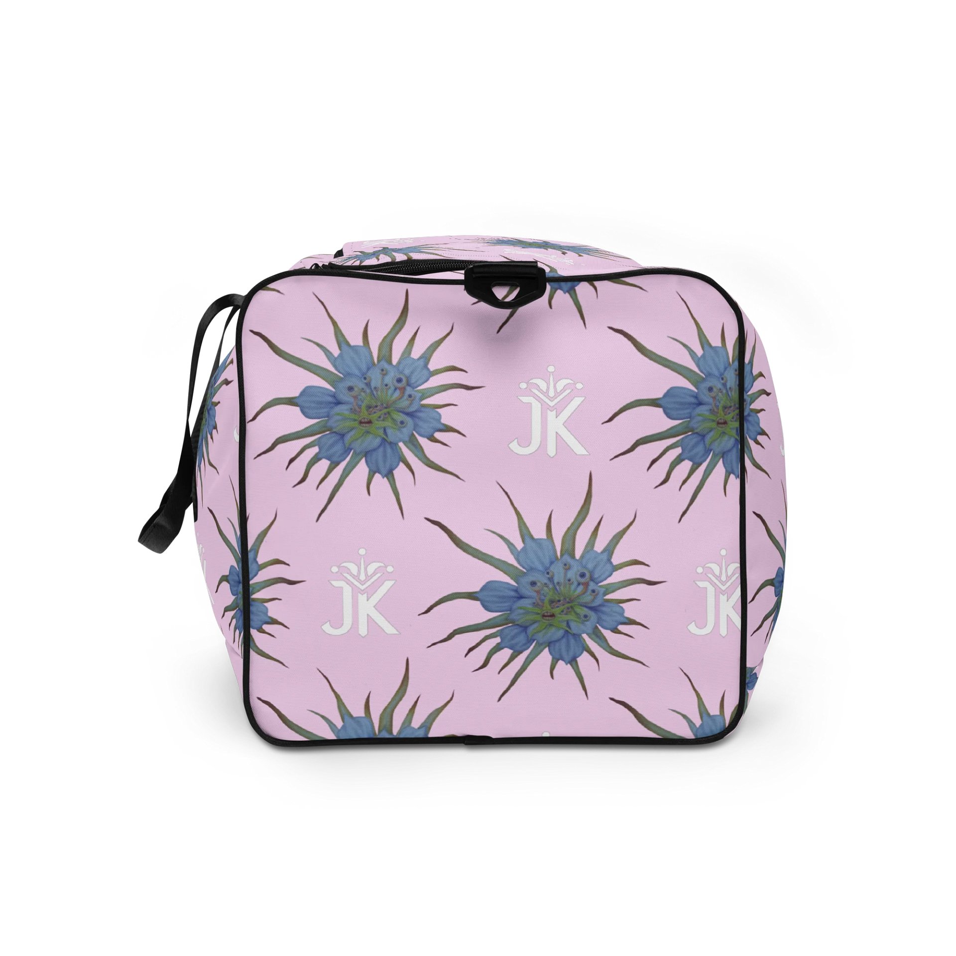 Floral Fiend Pink Duffel Bag product image (9)