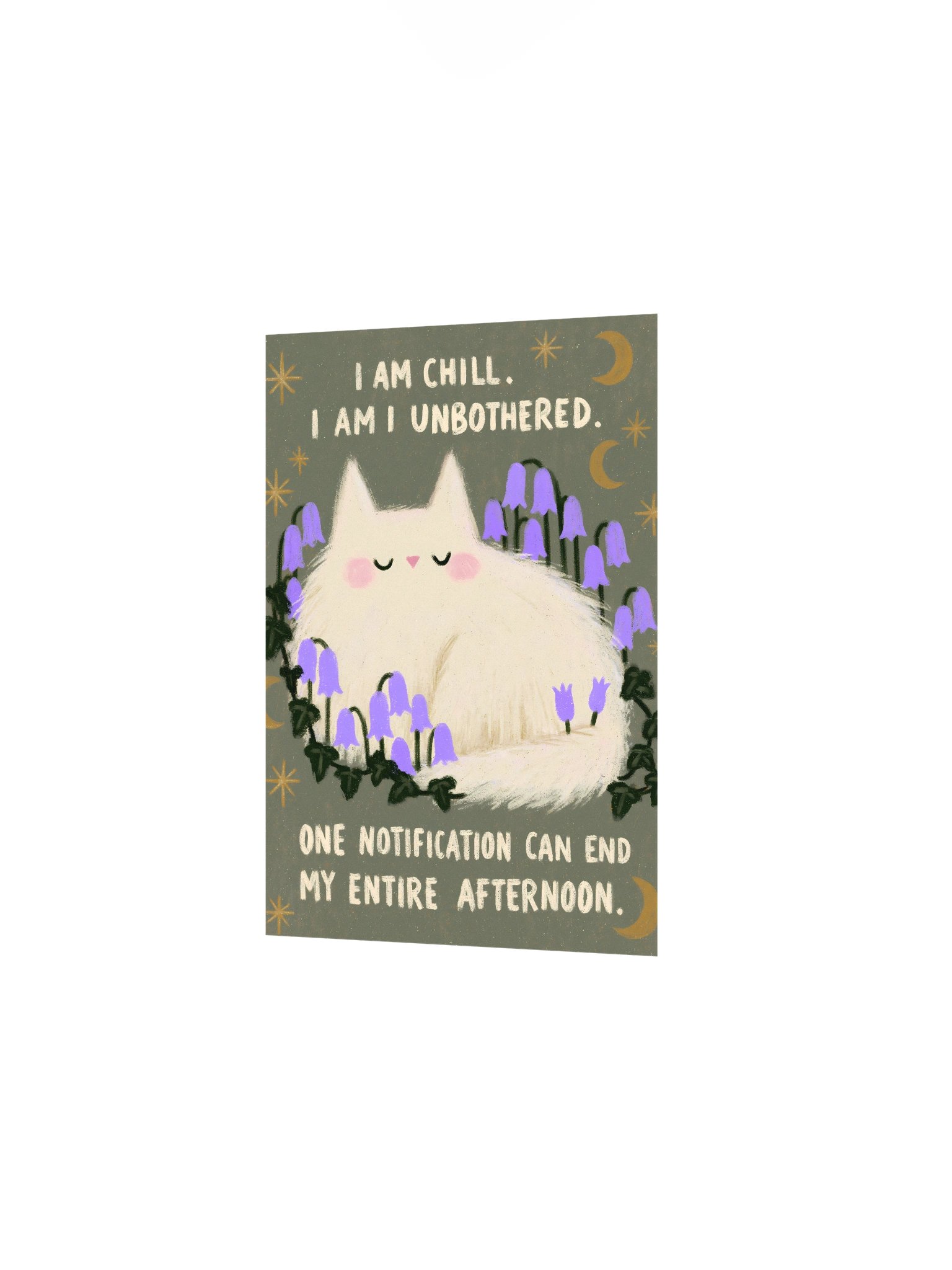Unbothered Cat Poster product image (11)