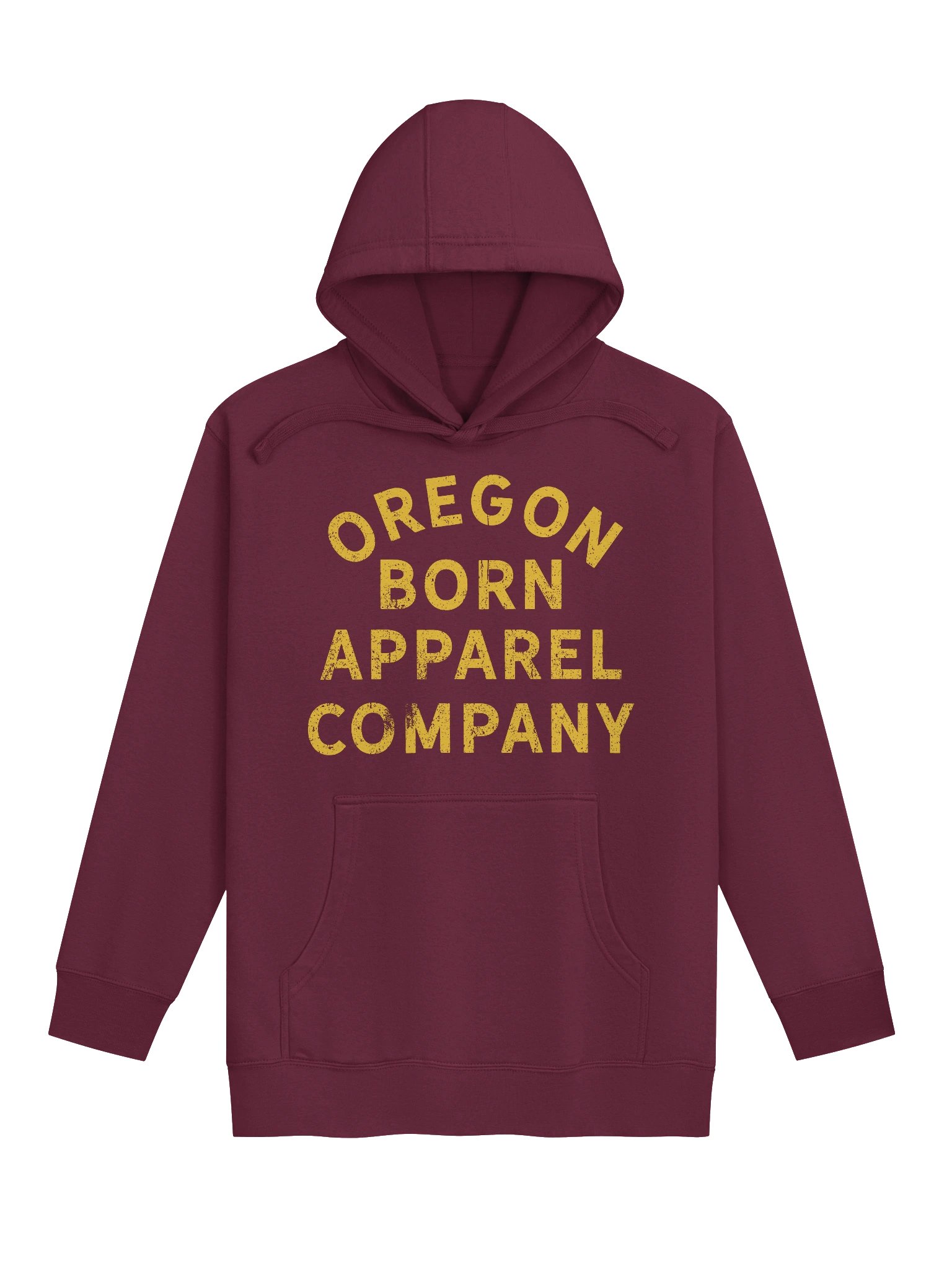 Oregon Born Apparel Company Stacked Logo Hoodie product image (1)