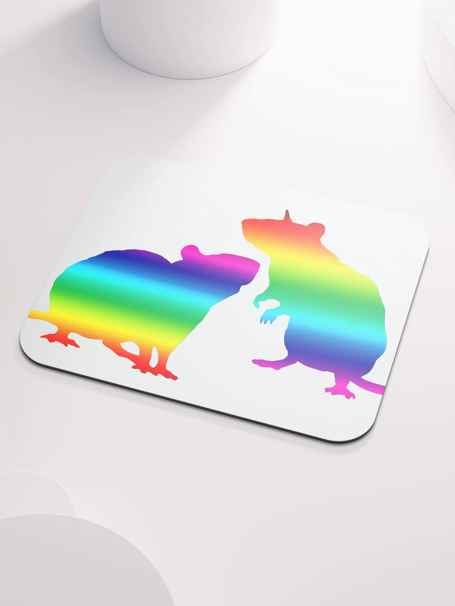 rainbow rats mousepad product image (3)