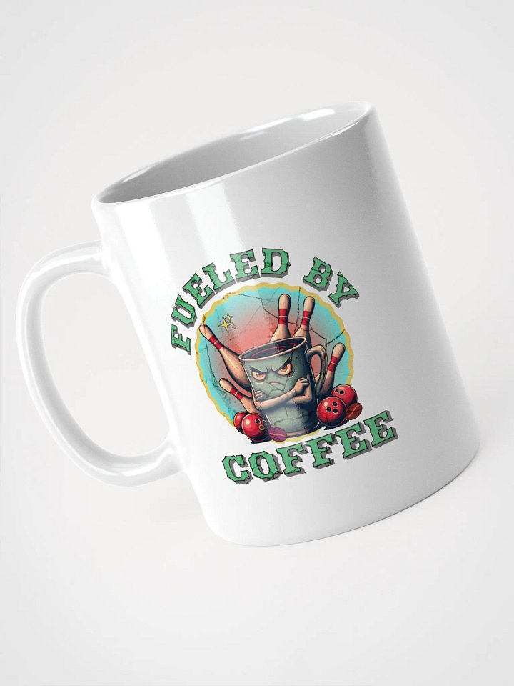 Fueled By Coffee Bowling Fury Mug product image (2)