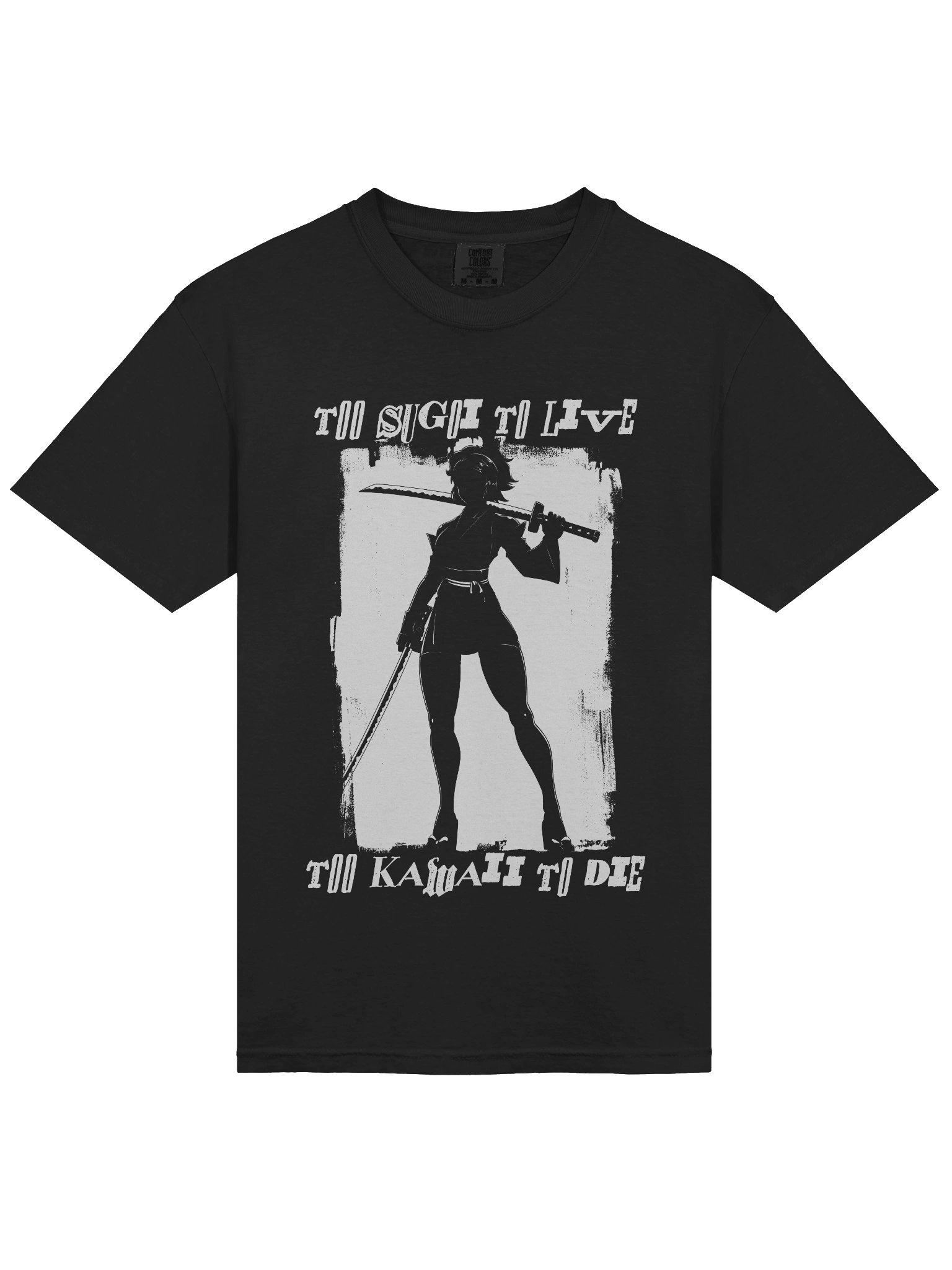 Too Sugoi/Too Kawaii Ink'd Swordswoman tee product image (19)