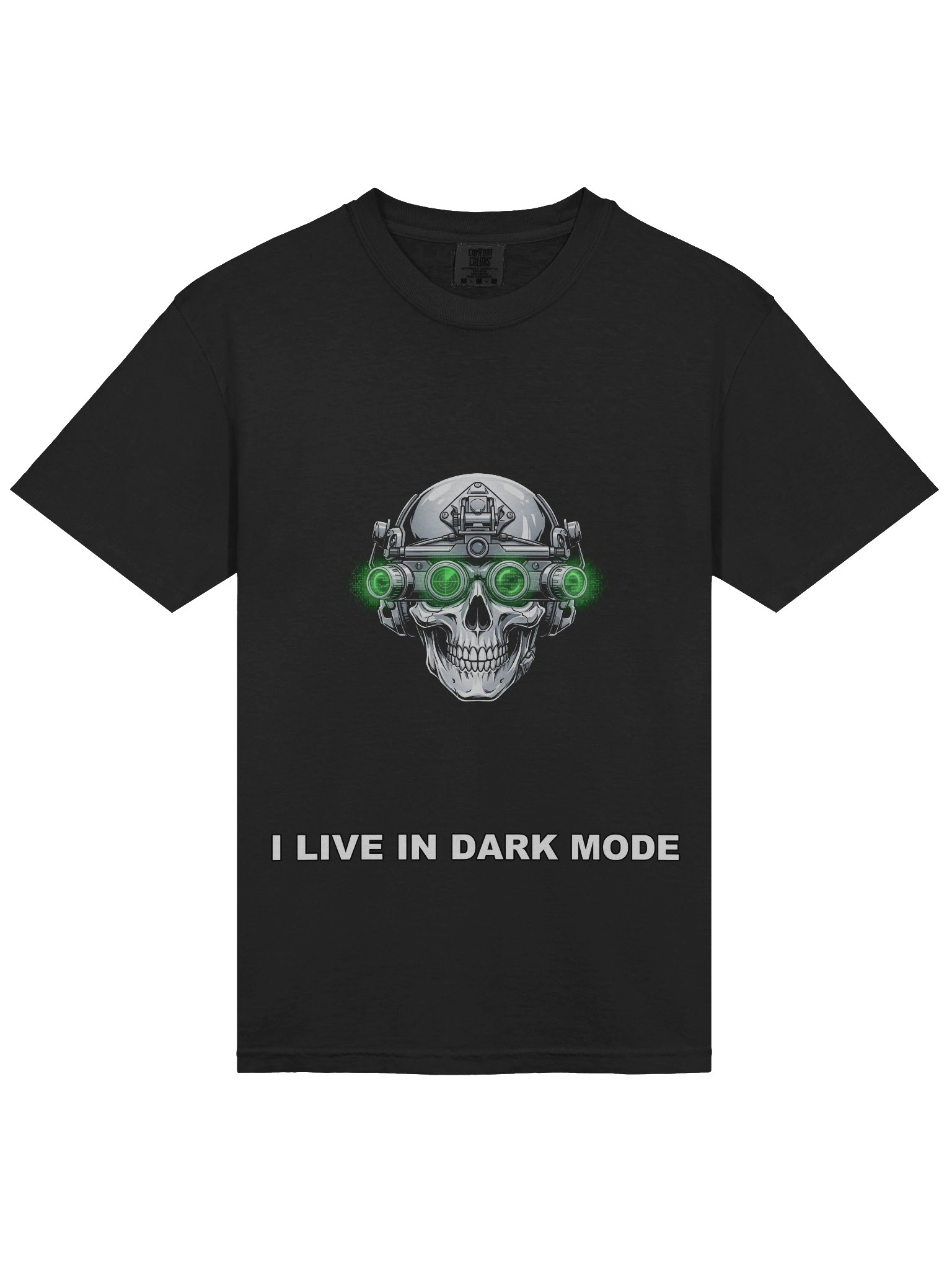 Glowing Skull Night Vision T-Shirt product image (18)