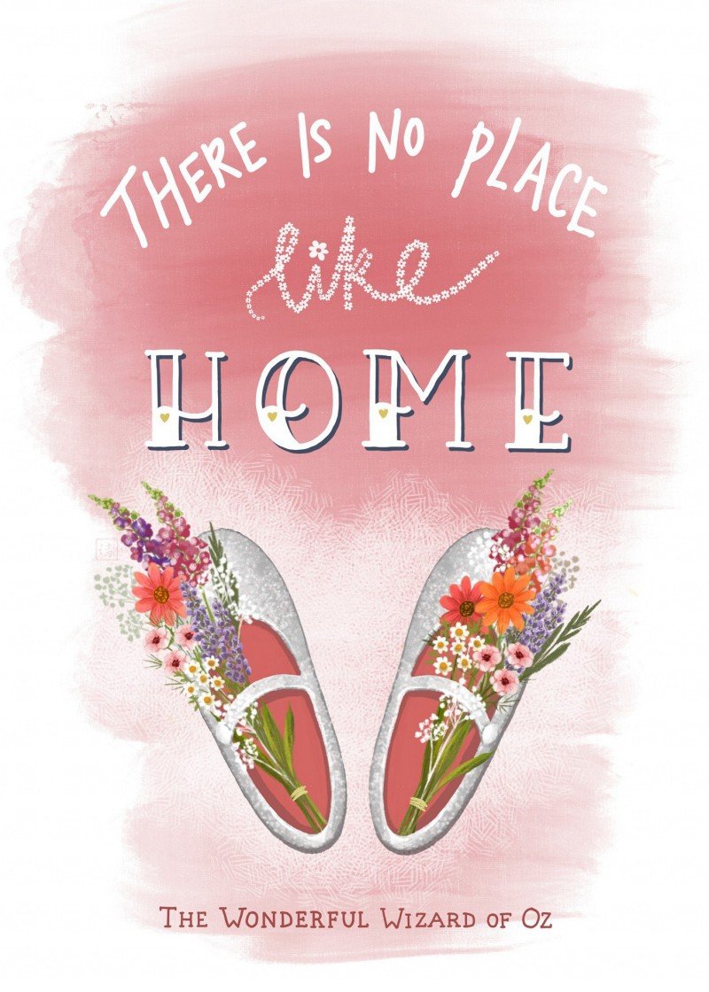 No Place Like Home Art Print product image (1)