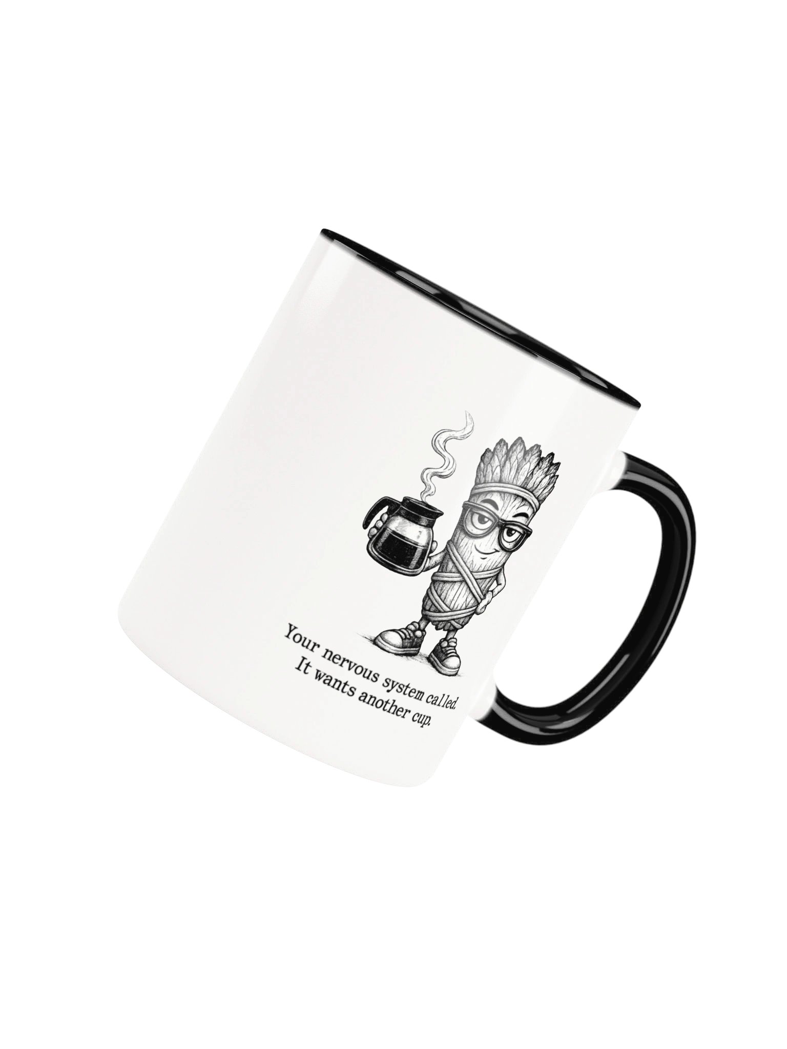 Smudgy the Sage - Your Nervous System Called Coffee Mug product image (66)