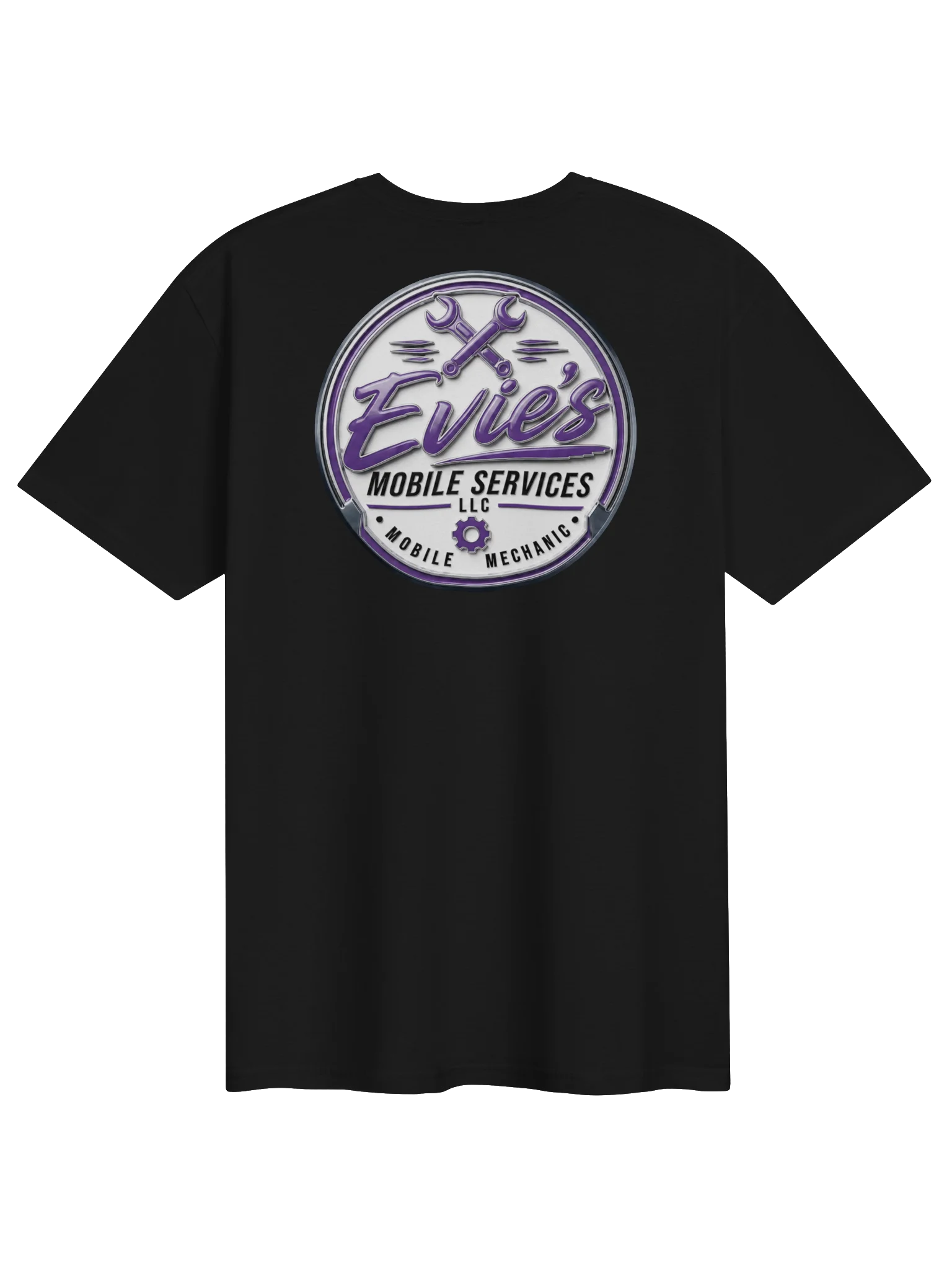 Evie’s Mobile Mechanic Logo Tee product image (2)