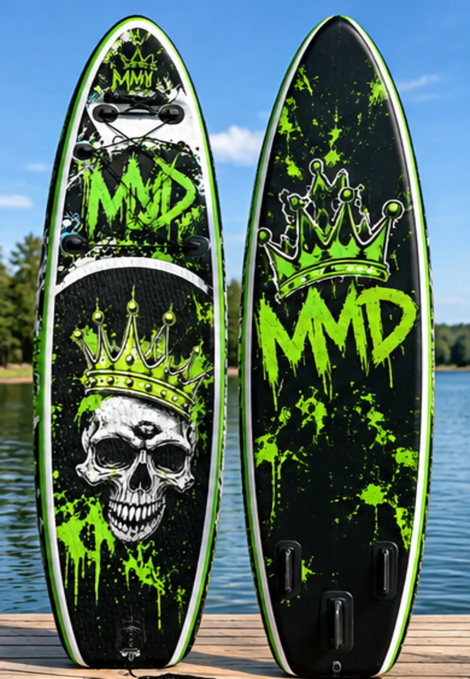 MMD Brand Graphic Inflatable SUP Board product image (2)