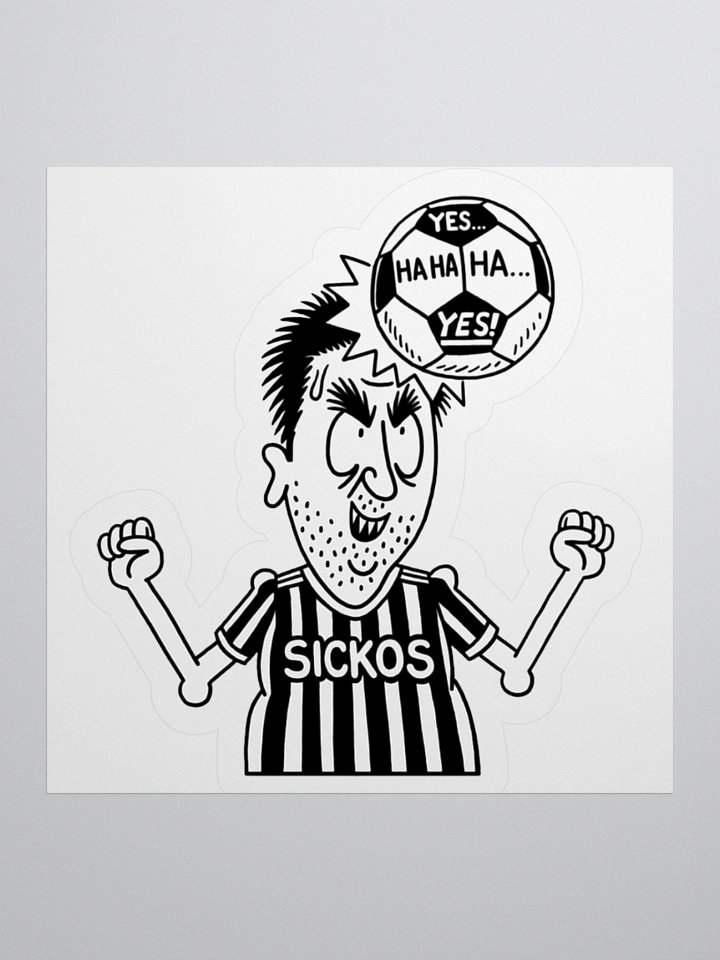 Sickos Soccer Character Sticker (3 Sizes) product image (1)
