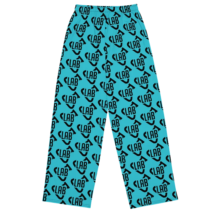 Vintage LaB Logo All-Over Print Wide-Leg Pants product image (2)