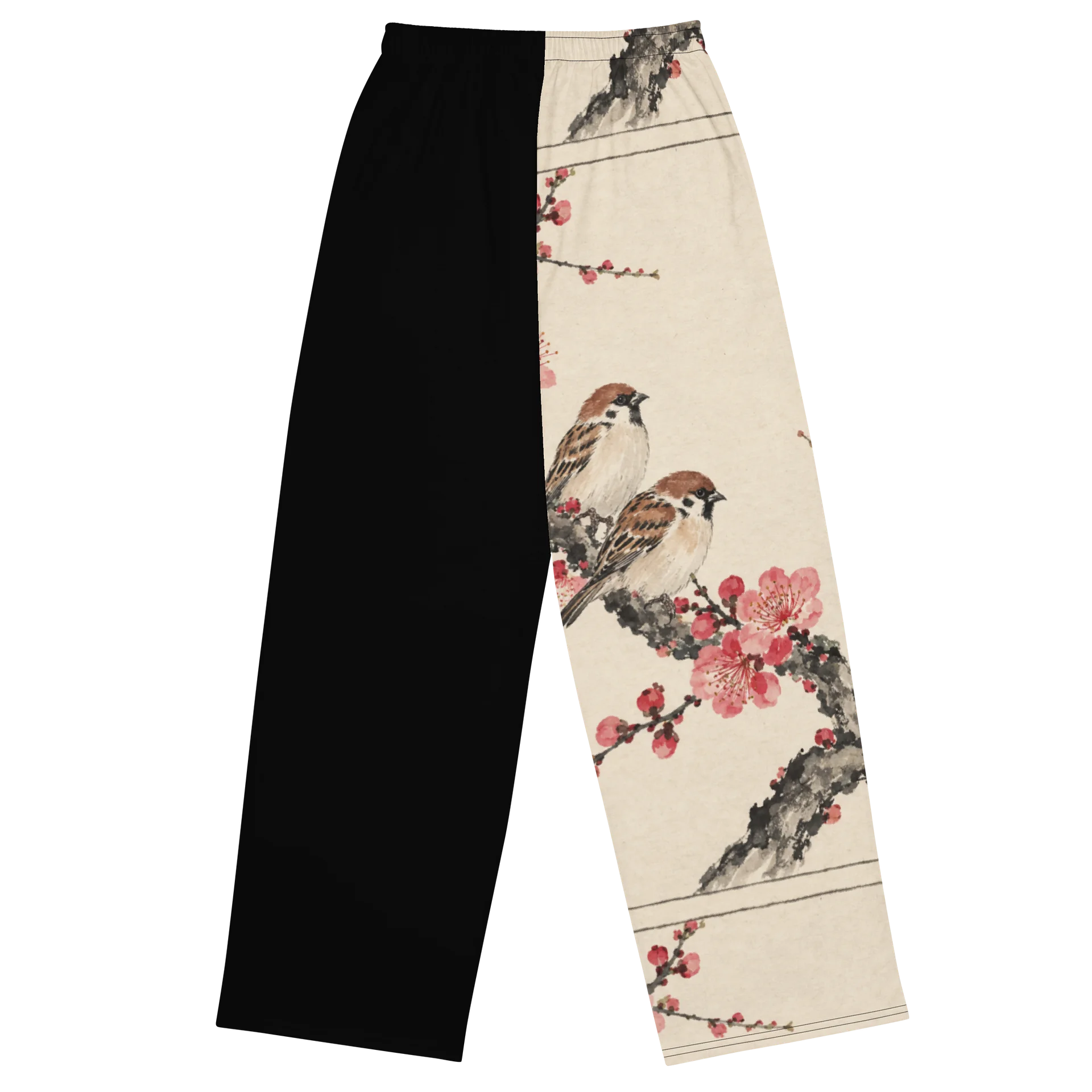 Blossom Birds Wide-Leg Pants product image (2)