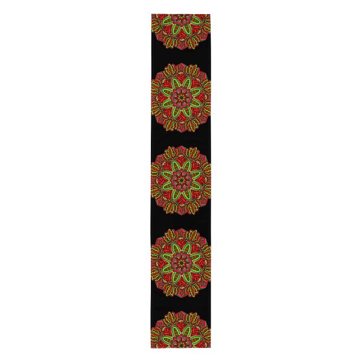 Psychedelic Bloom Table Runner product image (1)
