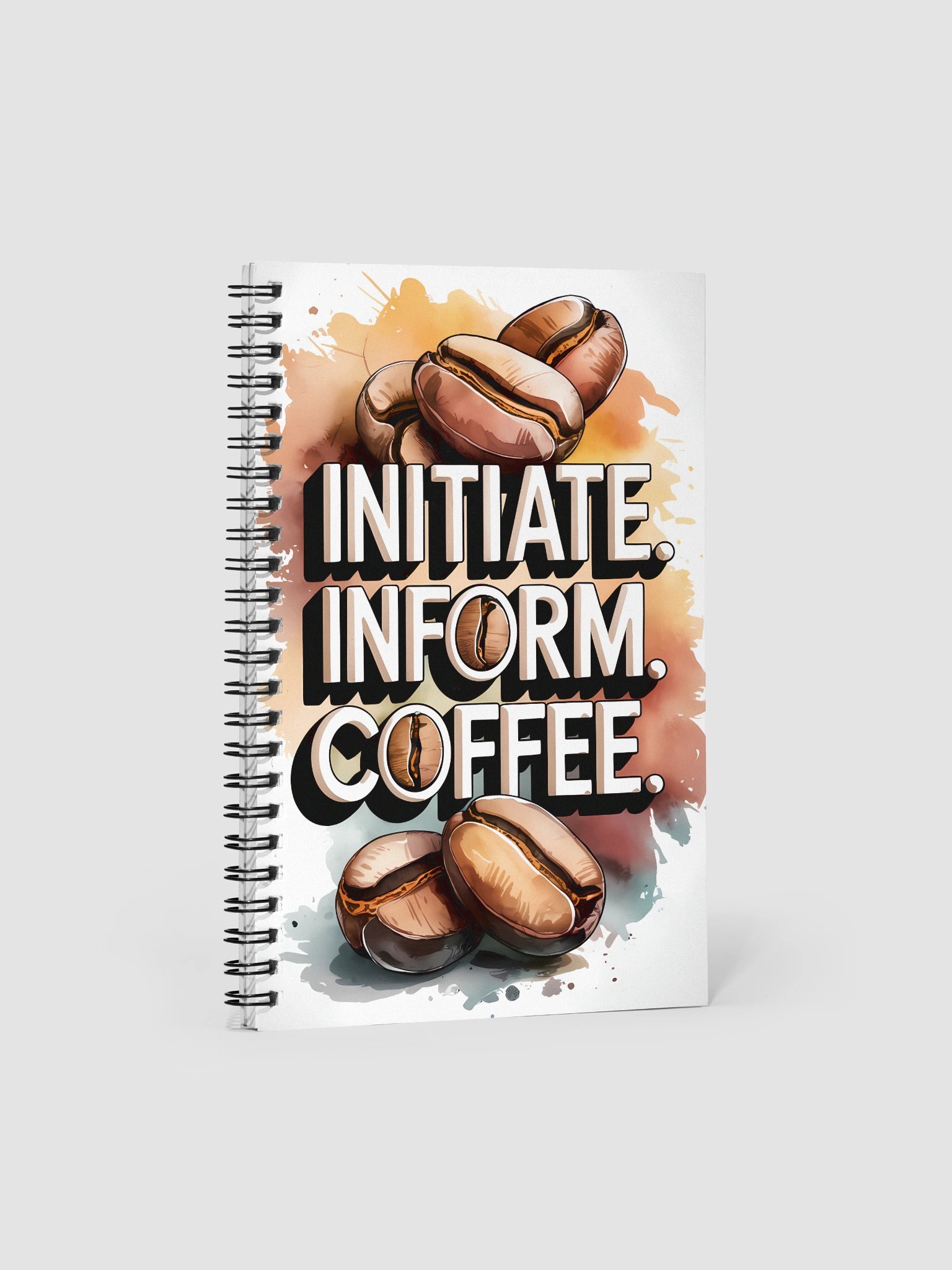 Initiate Inform Coffee Human Design Manifestor Notebook product image (1)