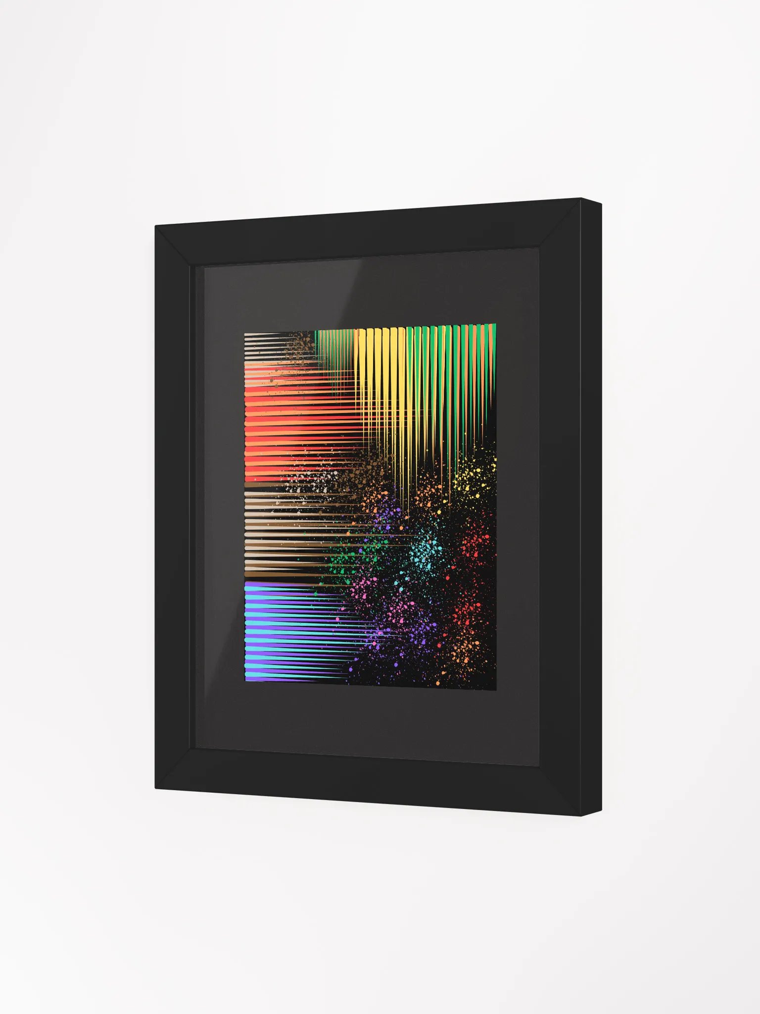 Vibrant Grid Art Framed Poster product image (3)