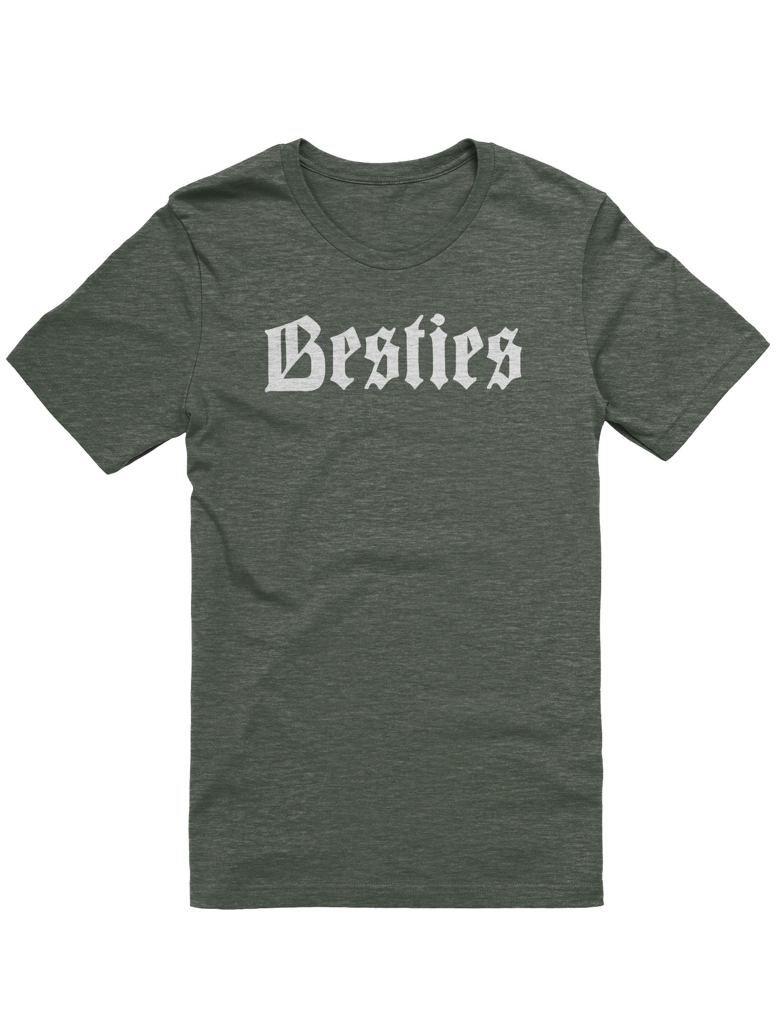 Besties Gothic Script Tee (More Colors) product image (1)