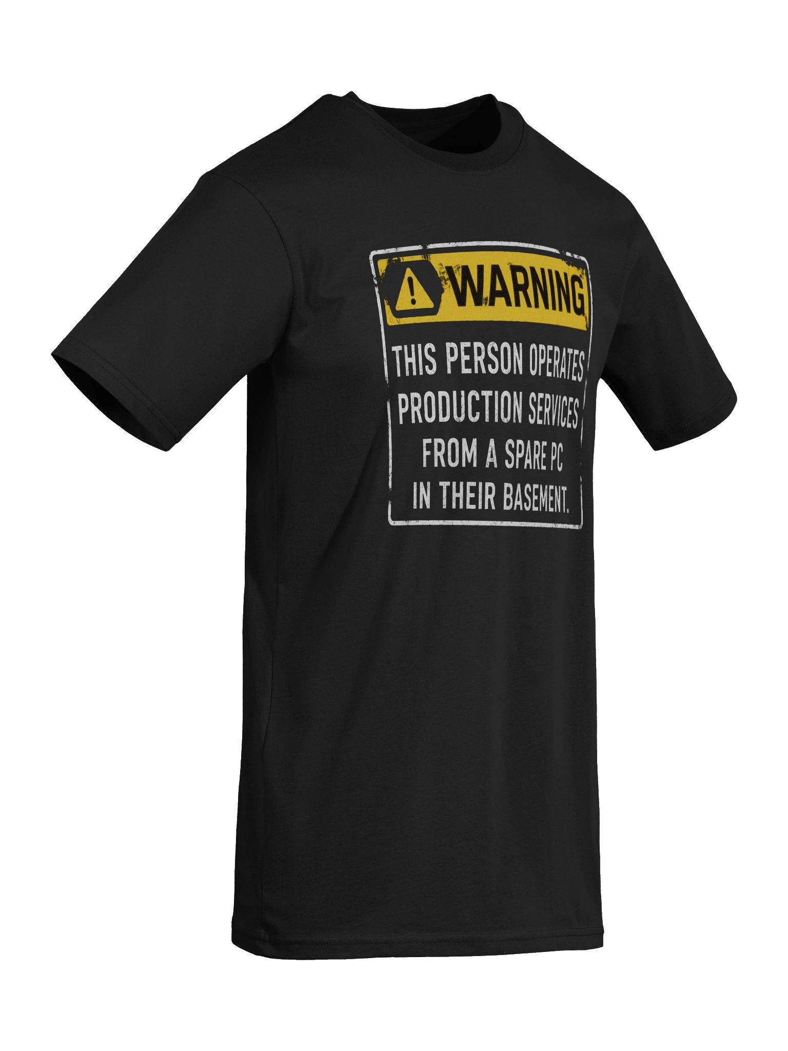Homelab Operator Warning Tee product image (11)