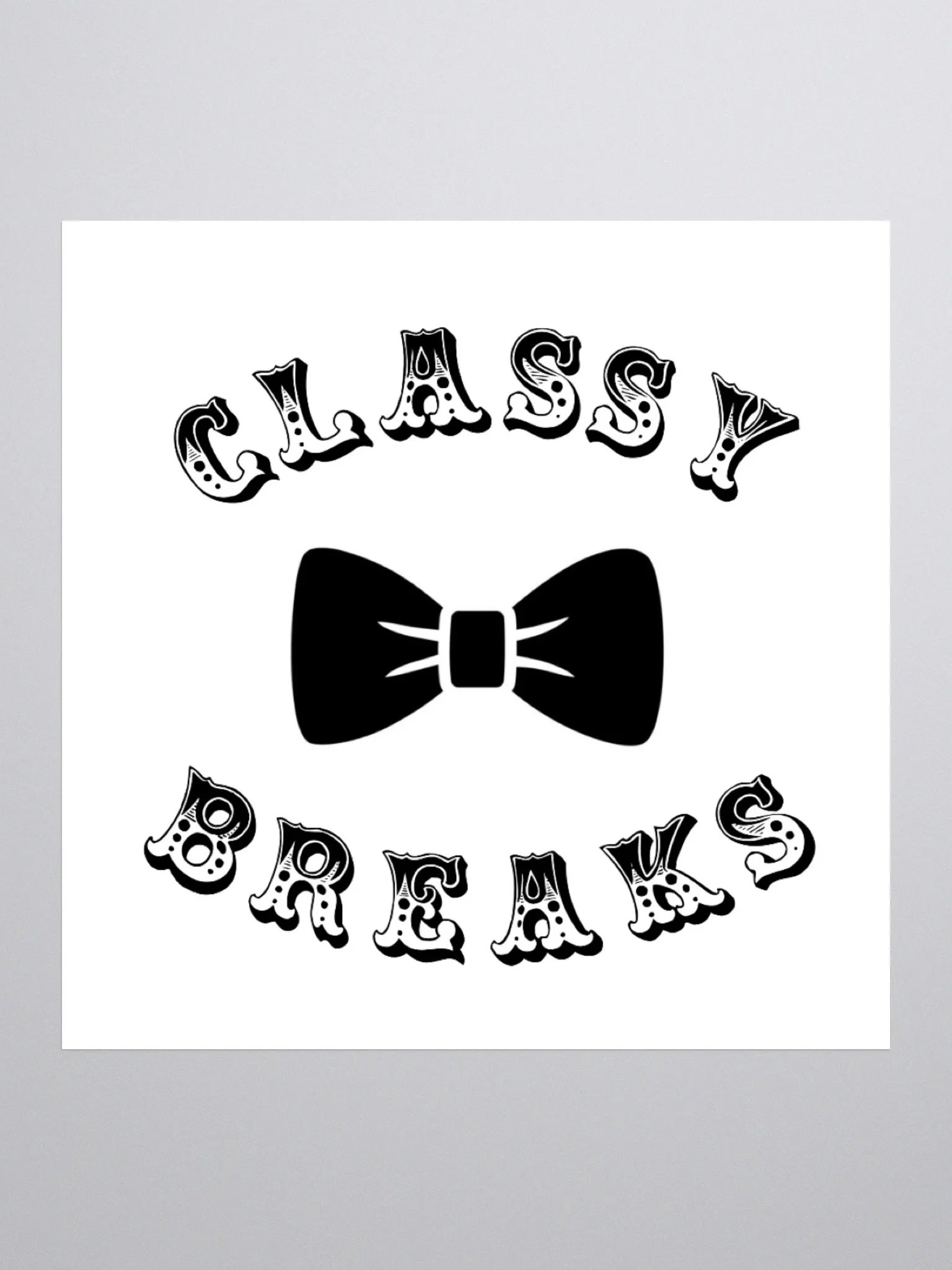 Classy Breaks Sticker! product image (1)
