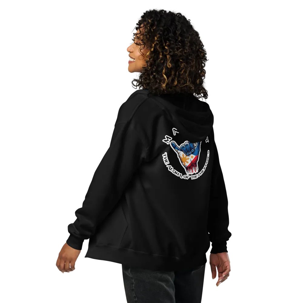 Unisex Zipper Hoodie - 
