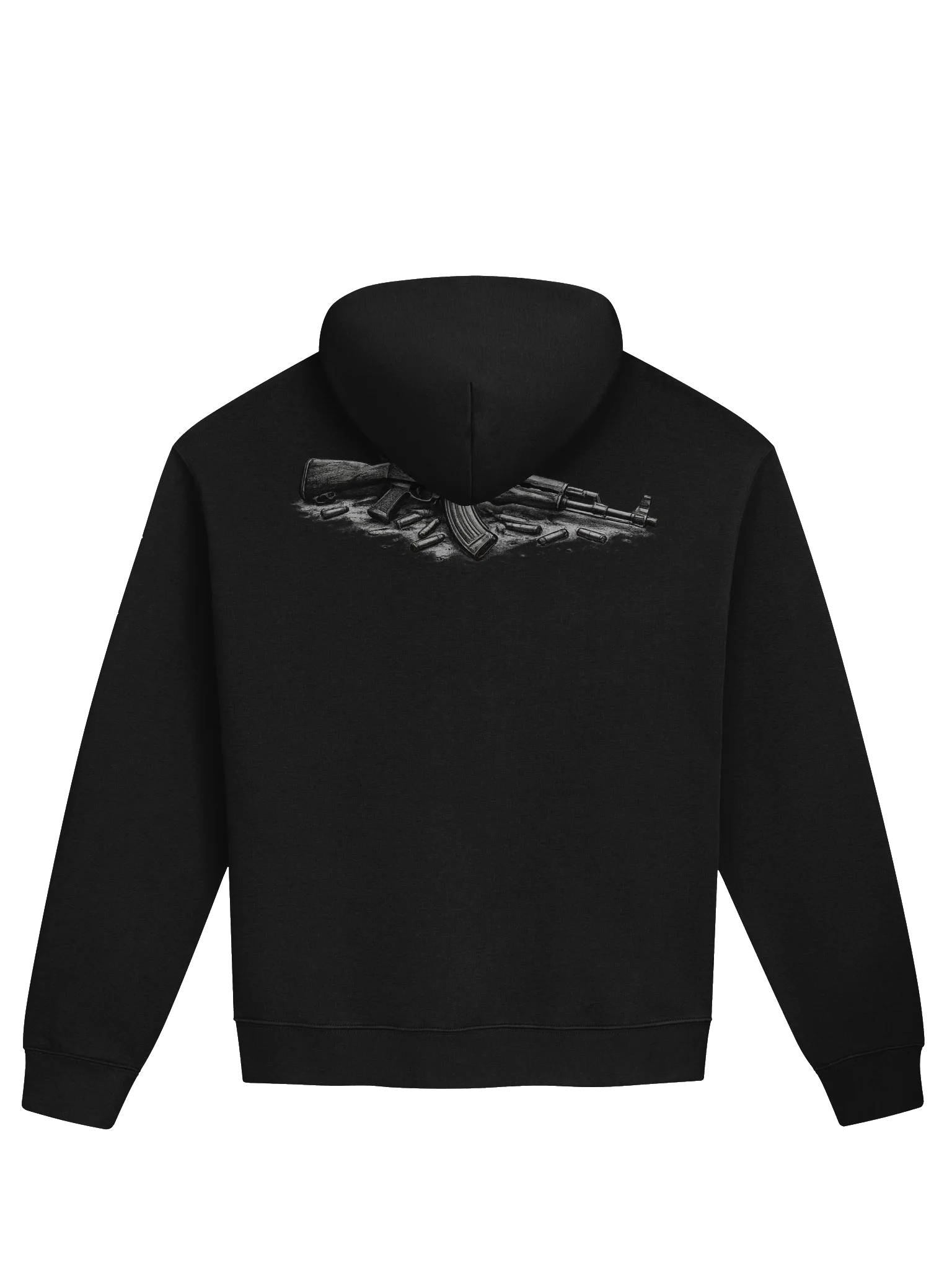 mama i'm a criminal premium hoodie black product image (2)