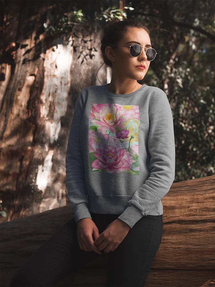 Lotus Unisex Sweatshirt - 100% Cotton product image (1)