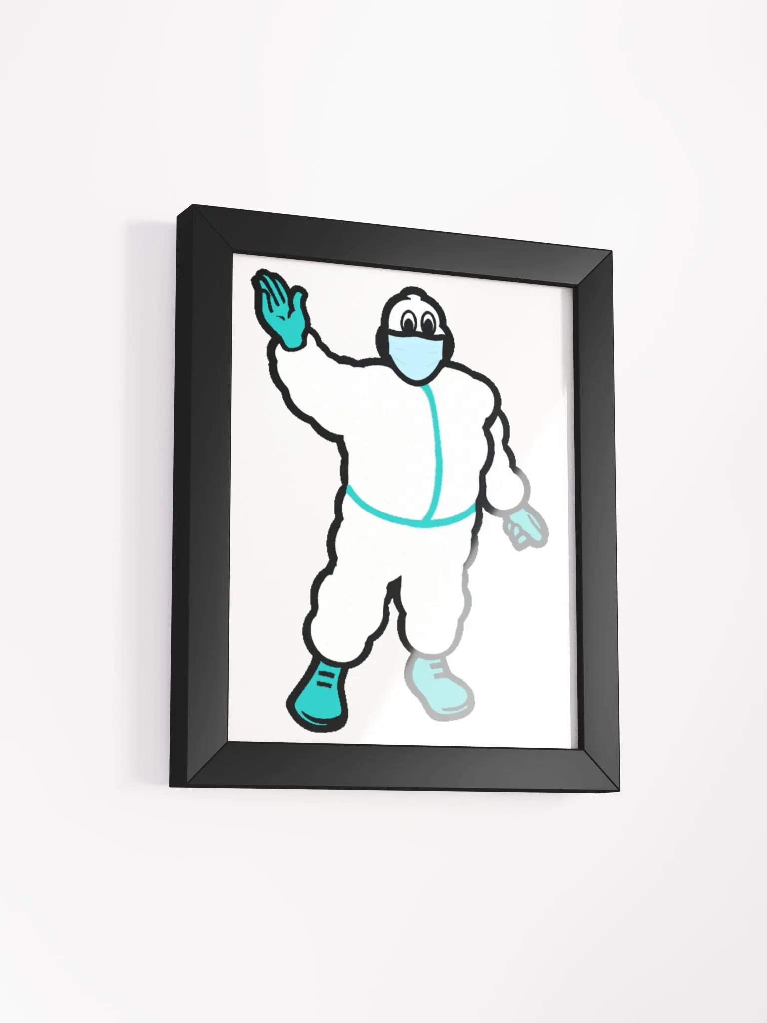 Dr Bibendum Framed High-Quality Matte Poster product image (2)