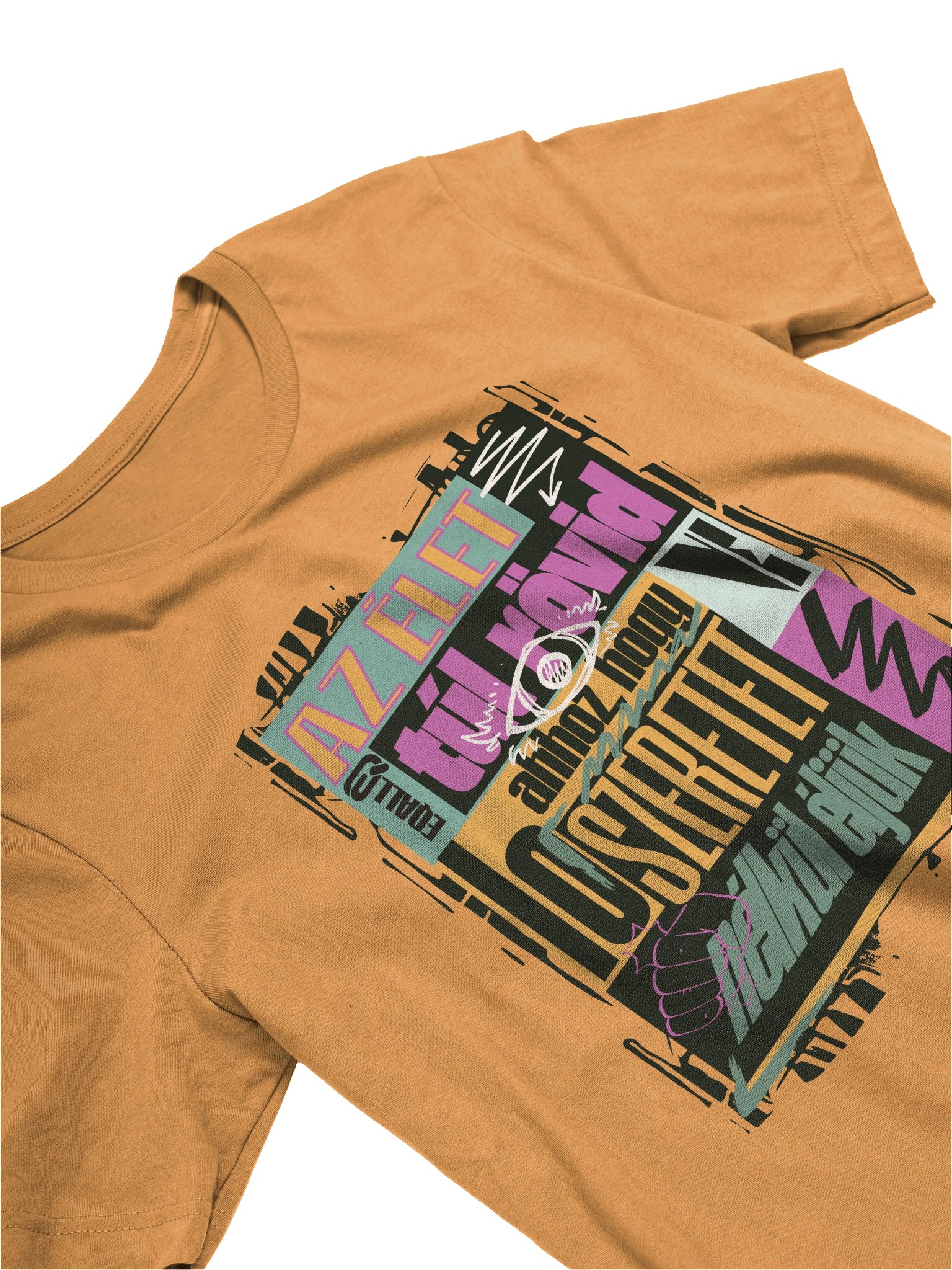Szeretet? Az élet túl rövid... Bella + Canvas Unisex R3CVR.i Póló_EQALL® Originals_Pop Cukorka product image (2)