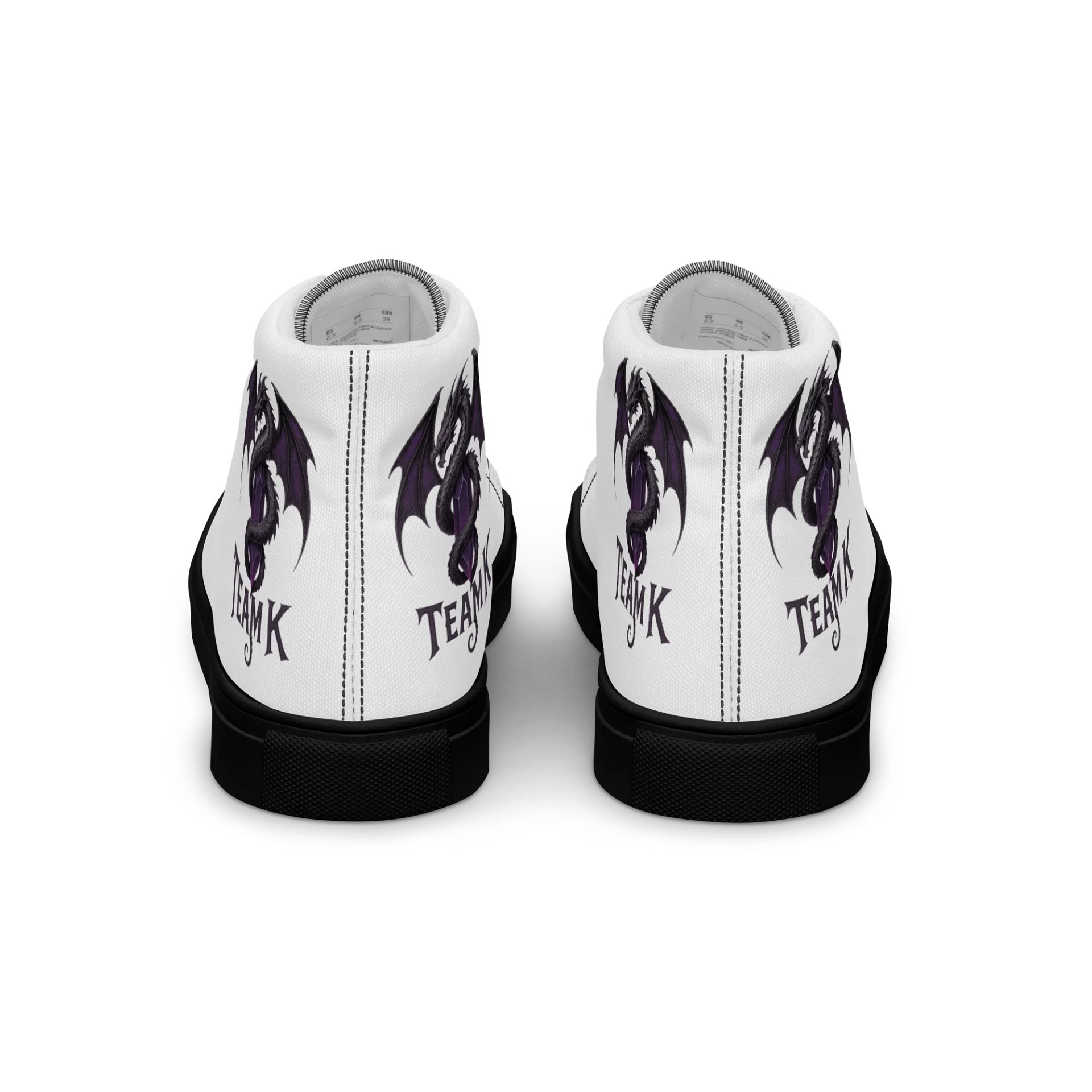 Team K V-4 Women's High Top Canvas Shoes product image (4)