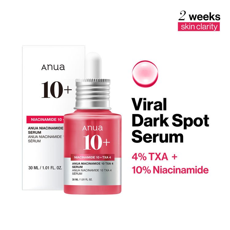 Anua Niacinamide 10% + TXA 4% Brightening Serum (30ml) product image (1)