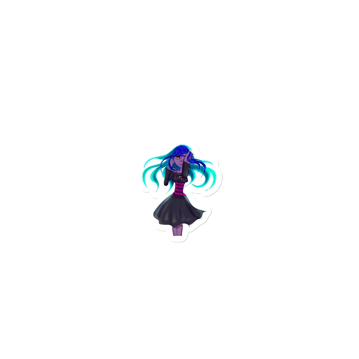 Sad Anime Girl Magnet product image (1)