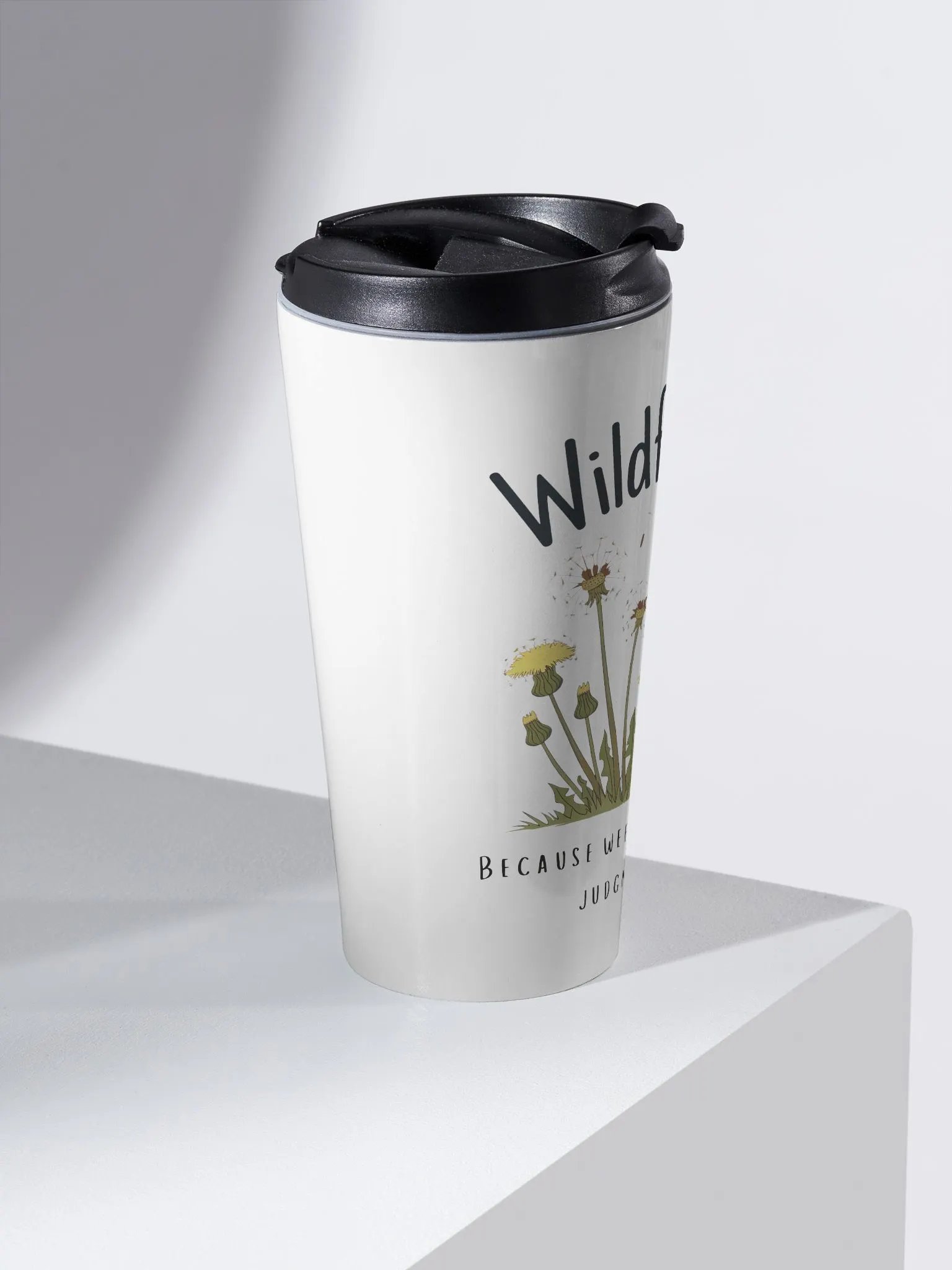 Wildflower Not Weed Stainless Steel Travel Mug product image (2)