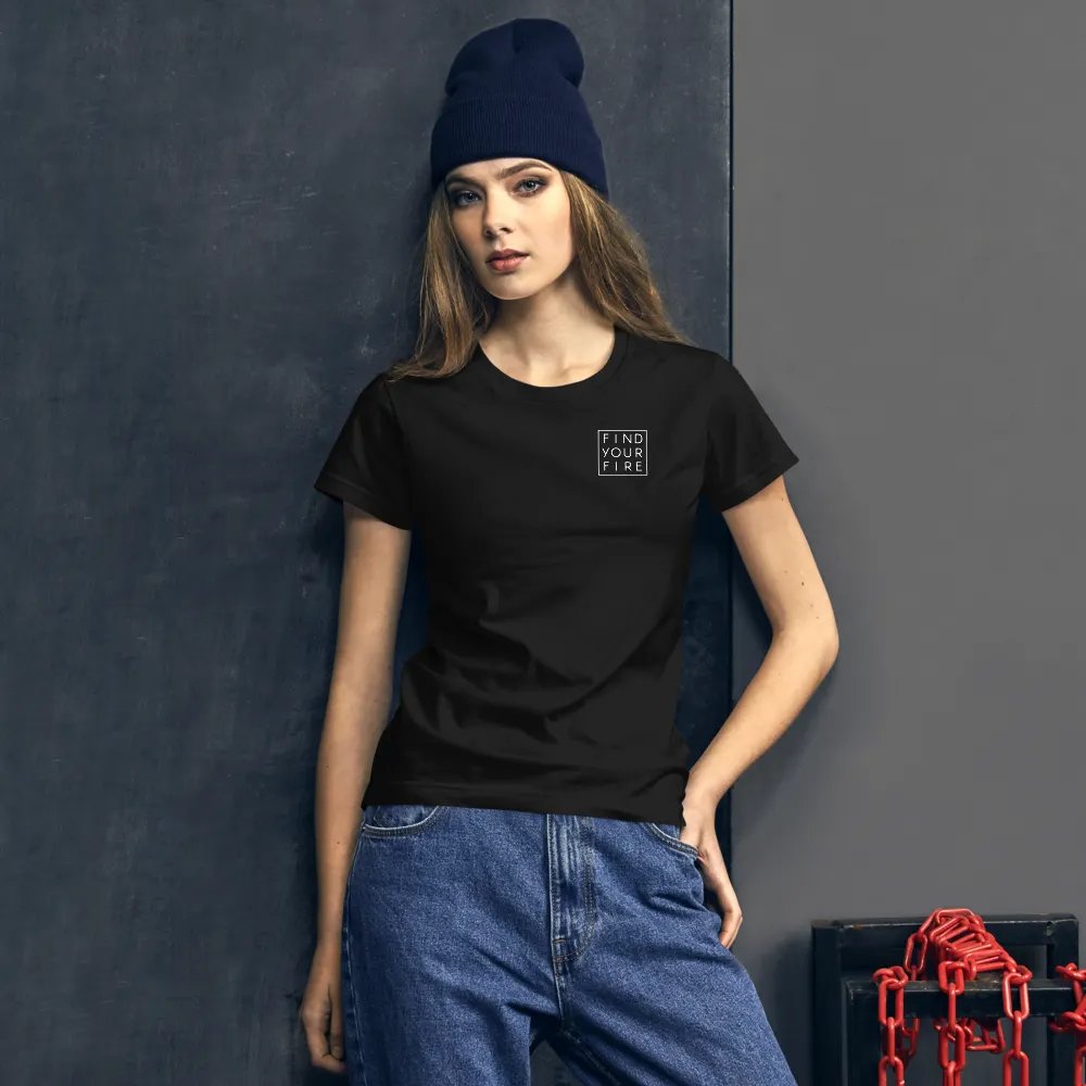 FIND YOUR FIRE Women's fitted T product image (3)