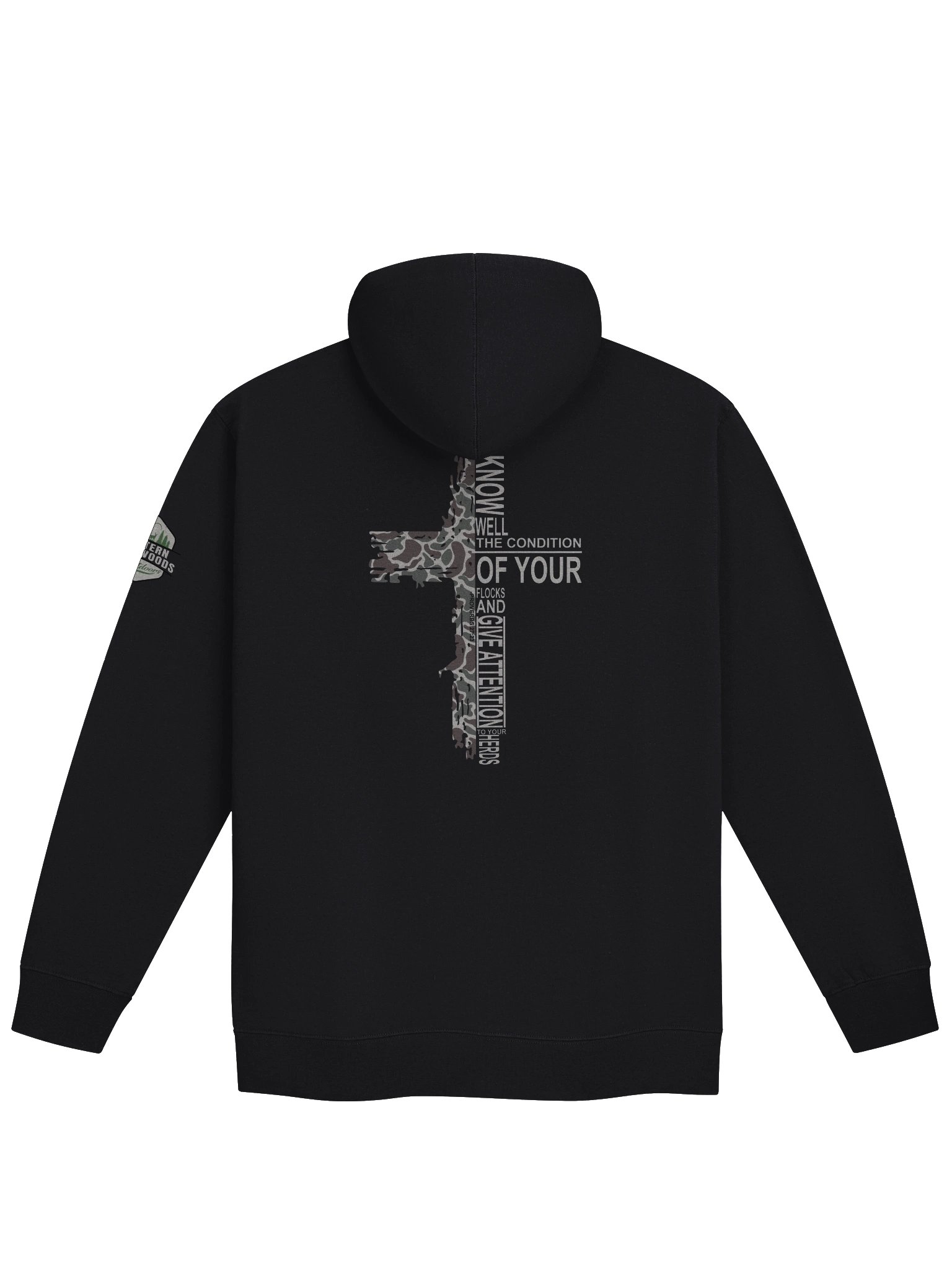 Proverbs 27:23 Zip-Up Hoodie product image (3)