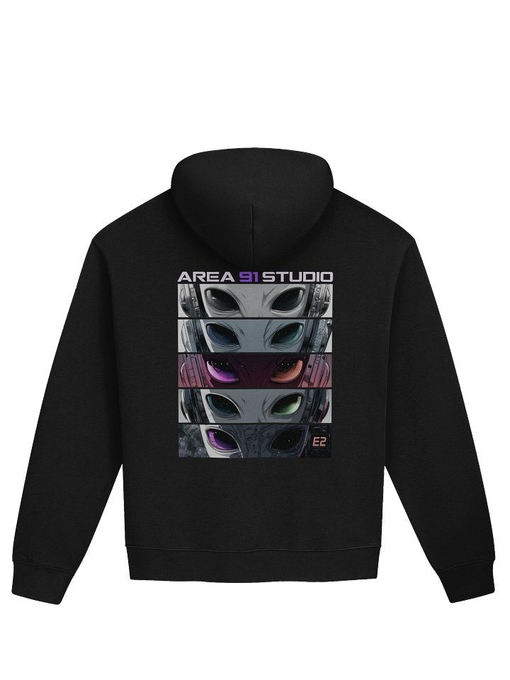 e² AREA 91 STUDIO 5 Panel Anime Alien Hoodie product image (9)