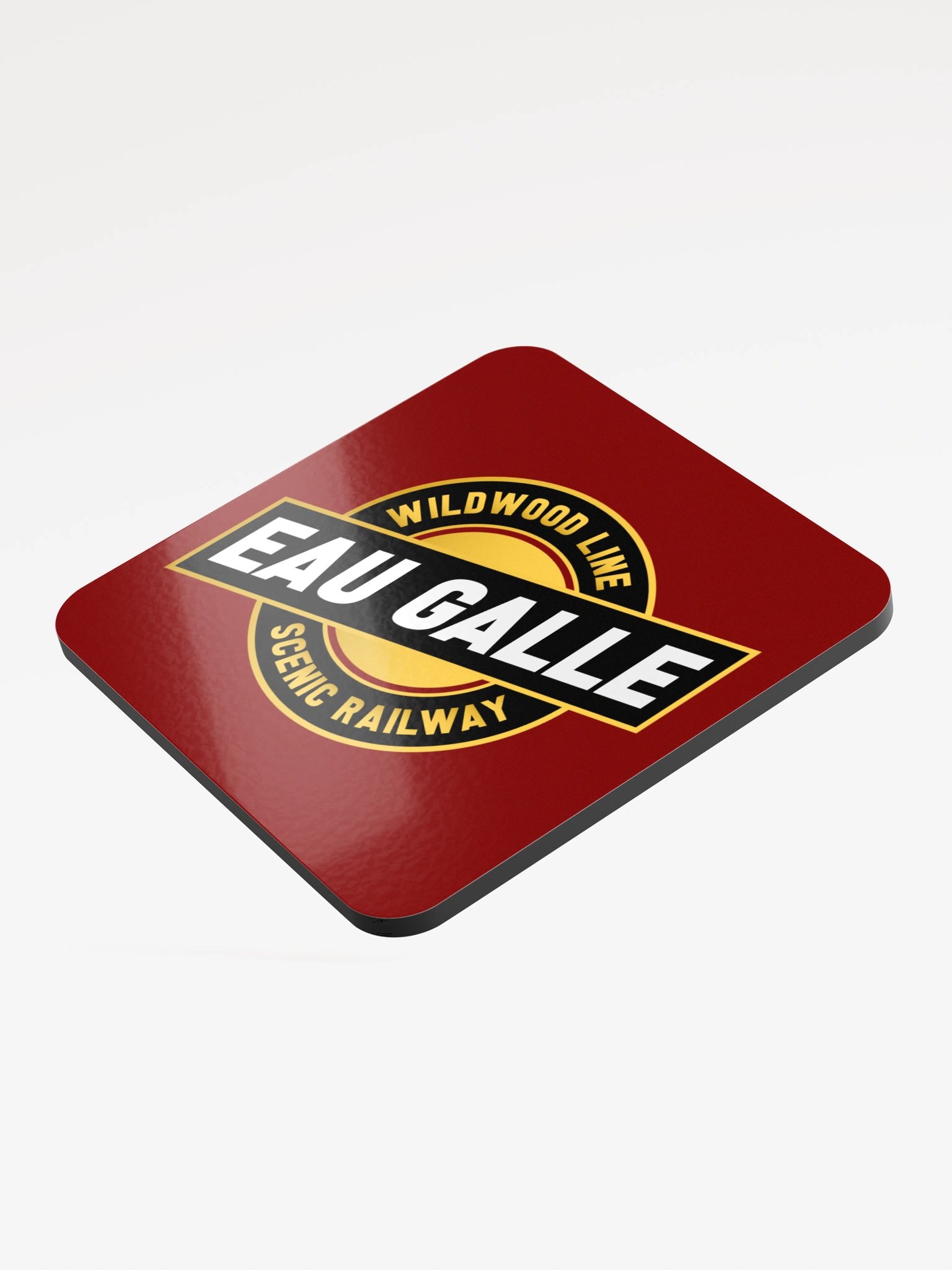Eau Galle Scenic Railway Badge Coaster product image (3)