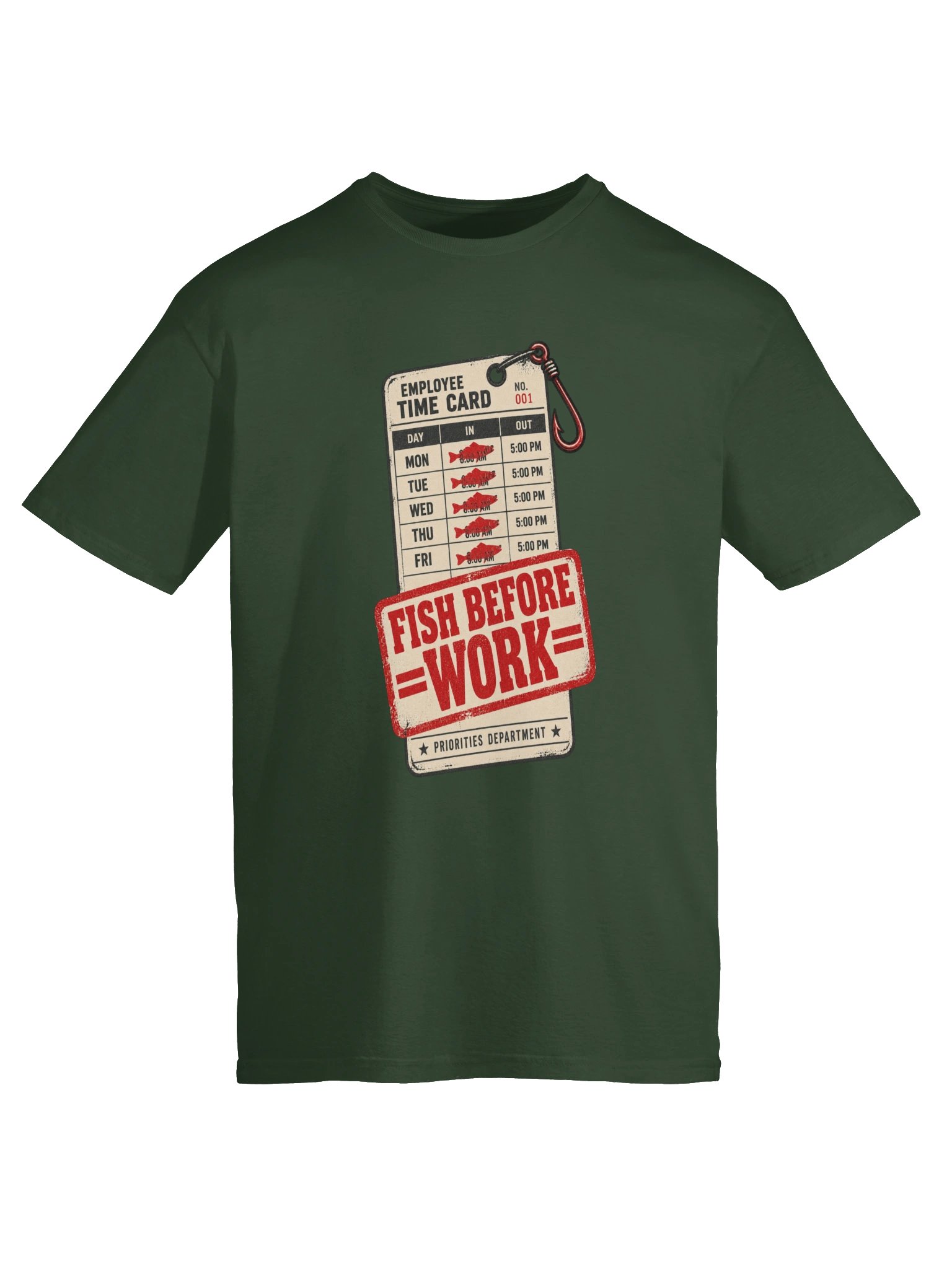 Fish Before Work T-shirt product image (55)