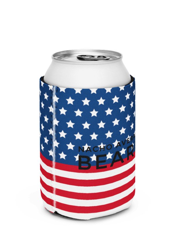 Coozie Can Cooler (Design: Nacho Average Beard) product image (3)