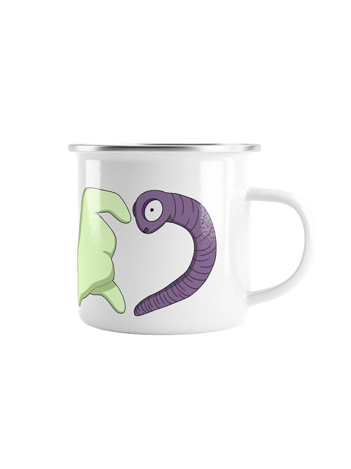 Autumninstitches white Enamel Mug product image (1)