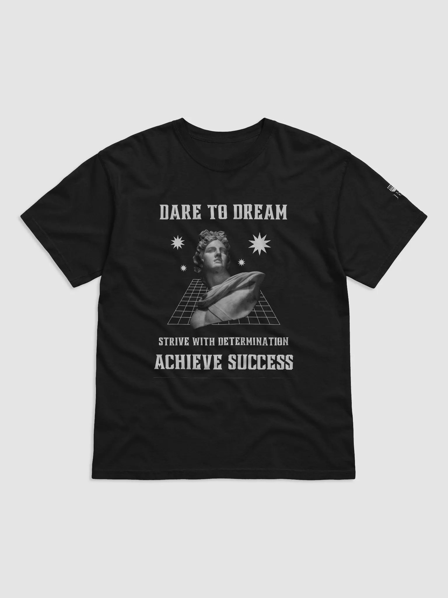 Dare to Dream, Strive with Determination, and Achieve Success Relaxed T-shirt product image (1)
