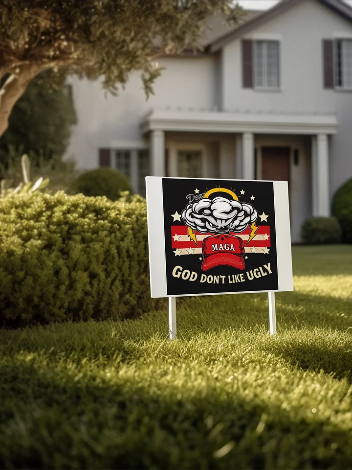 Dear MAGA God Dont Like Ugly Download - Printable Satire PNG product image (2)