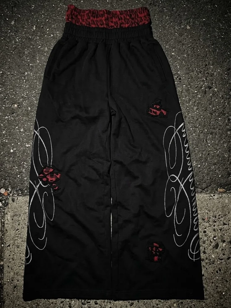 Swirl Double-Waistband Pants product image (3)