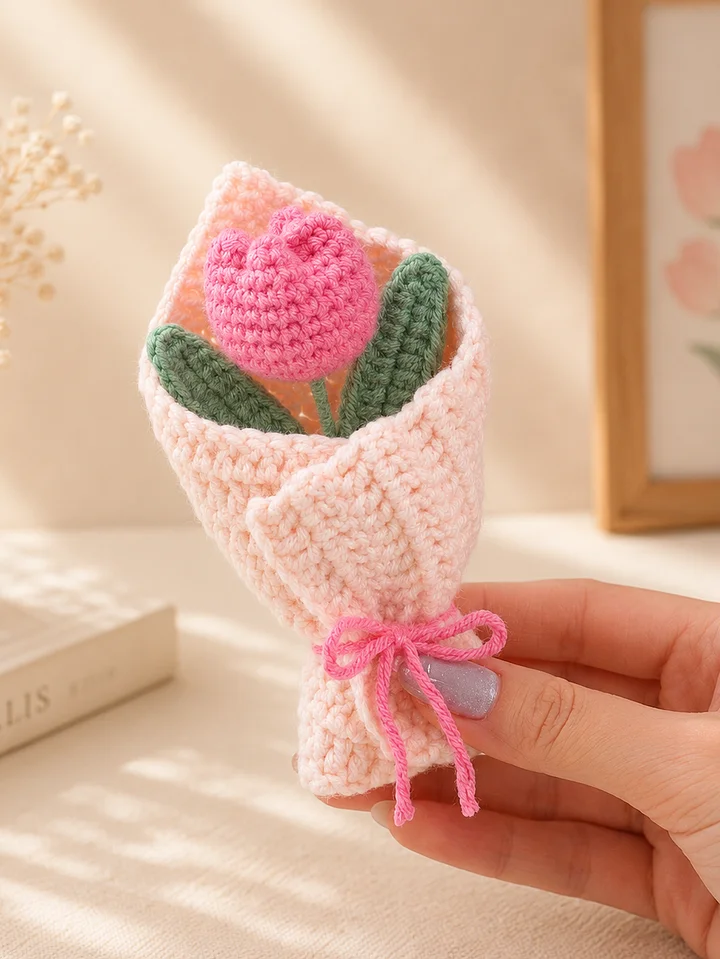 Tulip Bouquet Crochet Pattern product image (1)