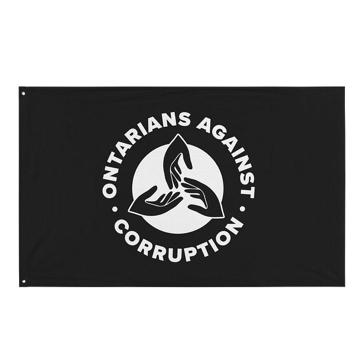 Ontarians Against Corruption Flag product image (1)