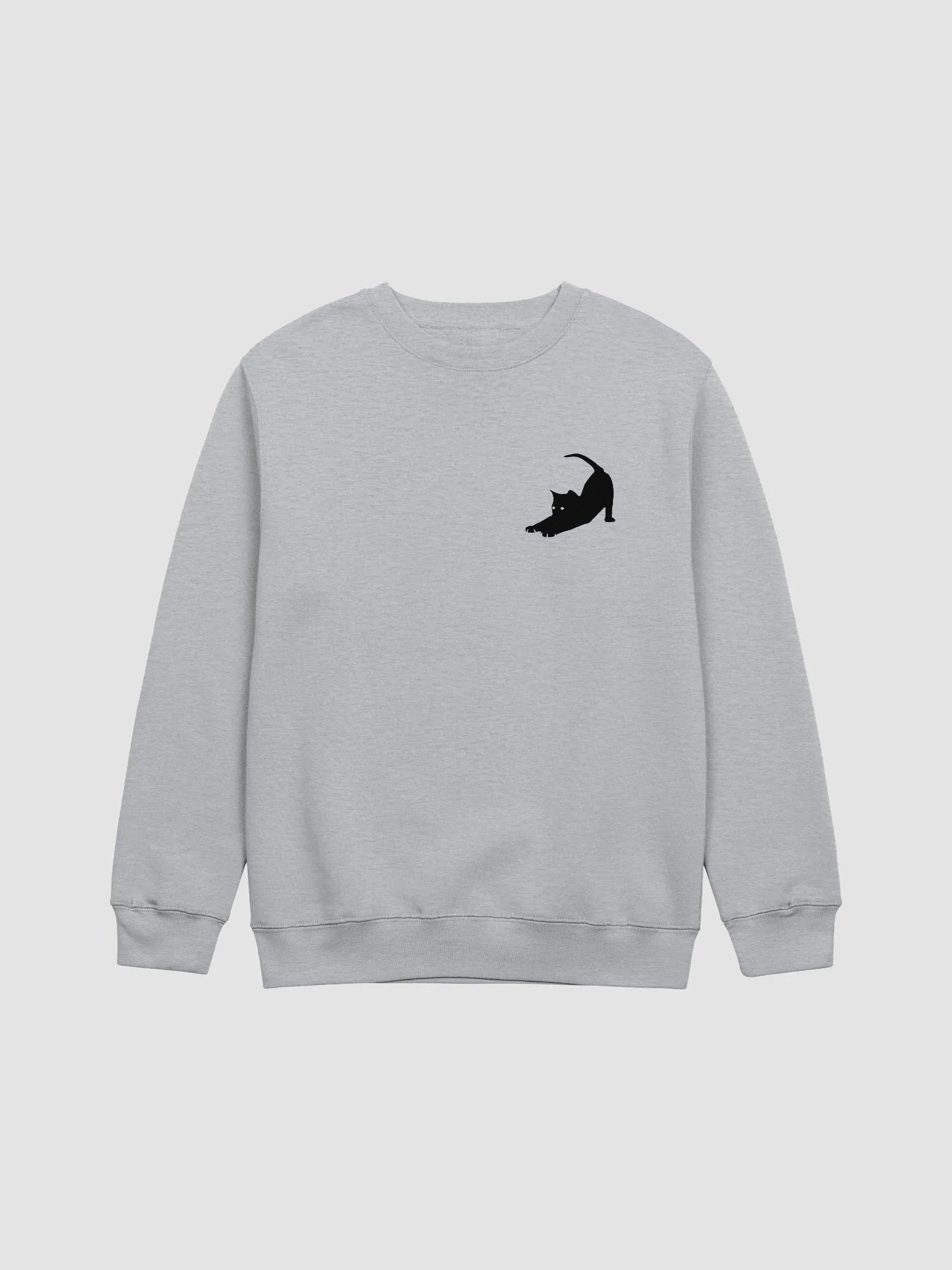 Stretching Black Cat Pull Over product image (3)