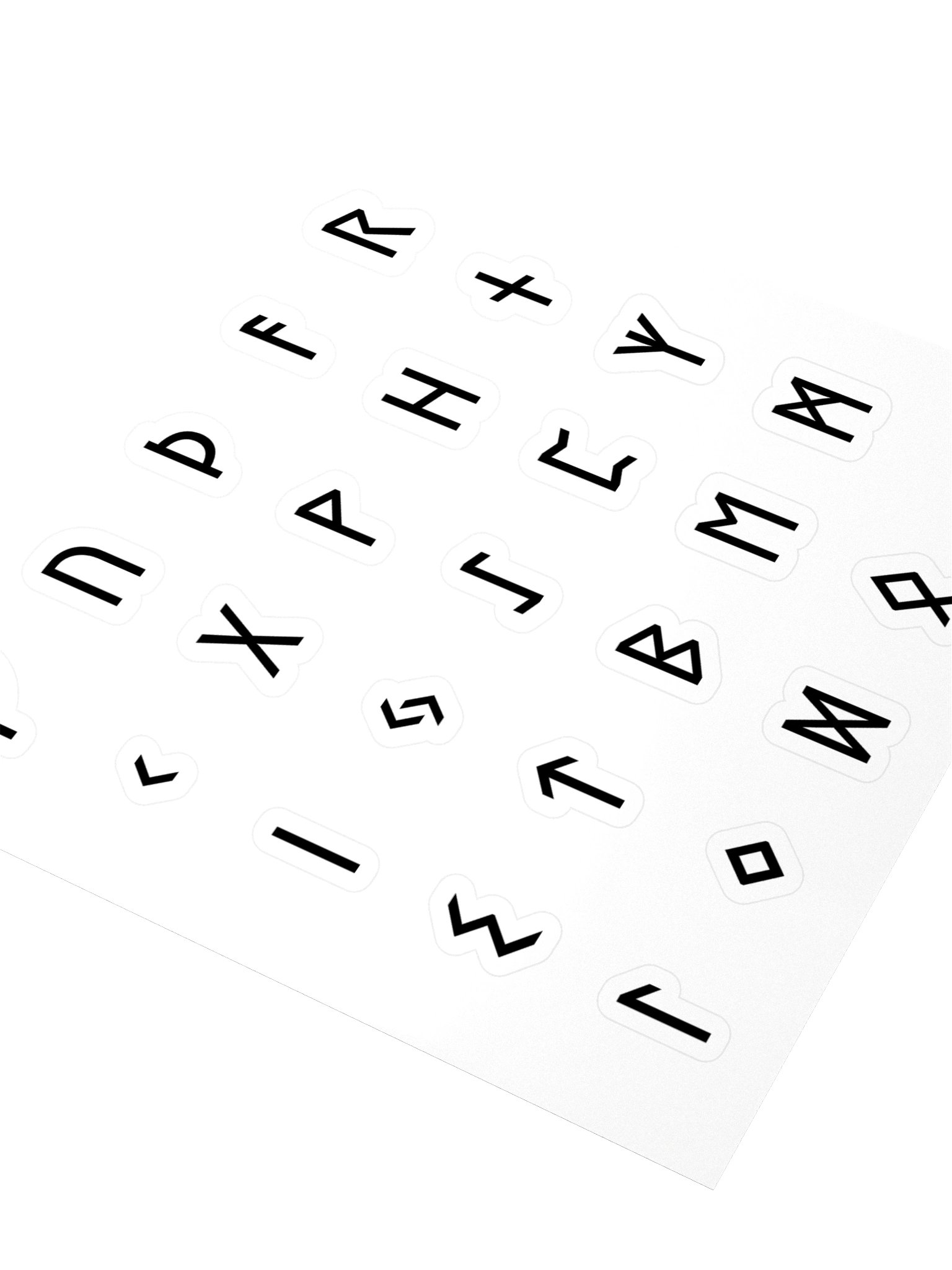 Stickers Runes Futhark — Elder Futhark product image (3)