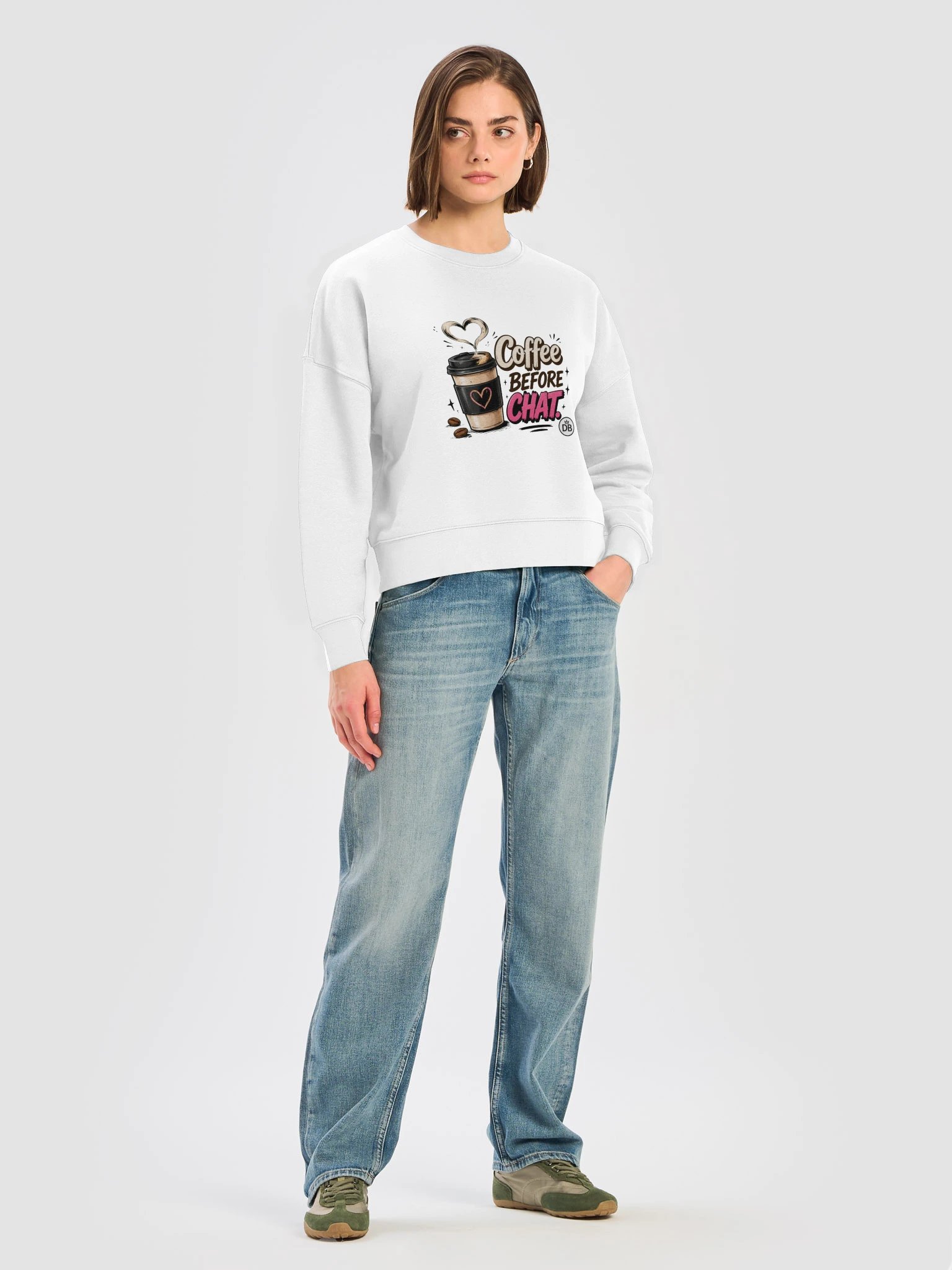 Coffee Before Chat Sweatshirt product image (13)