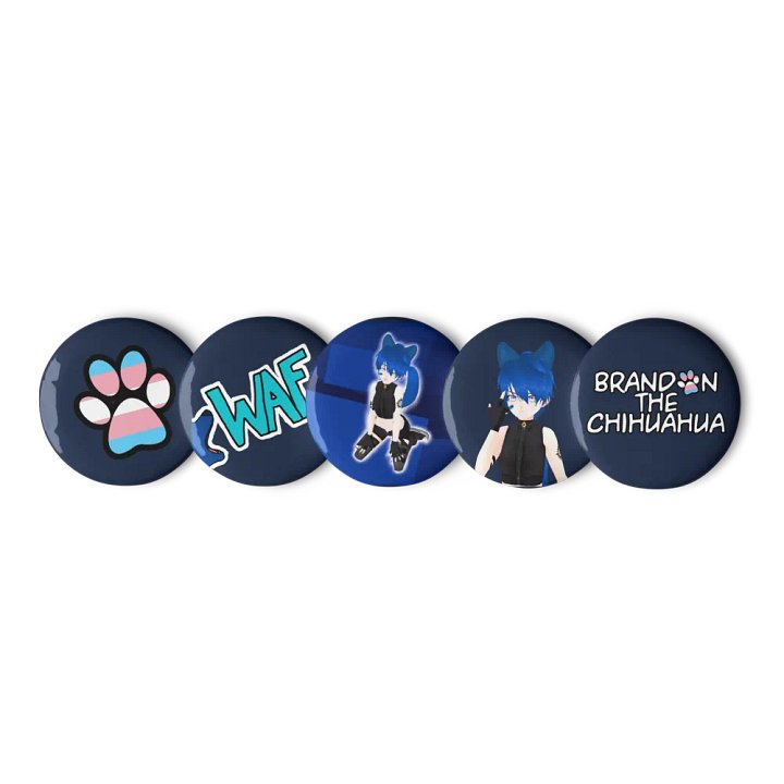 Brandon the Chihuahua Buttons Set product image (3)