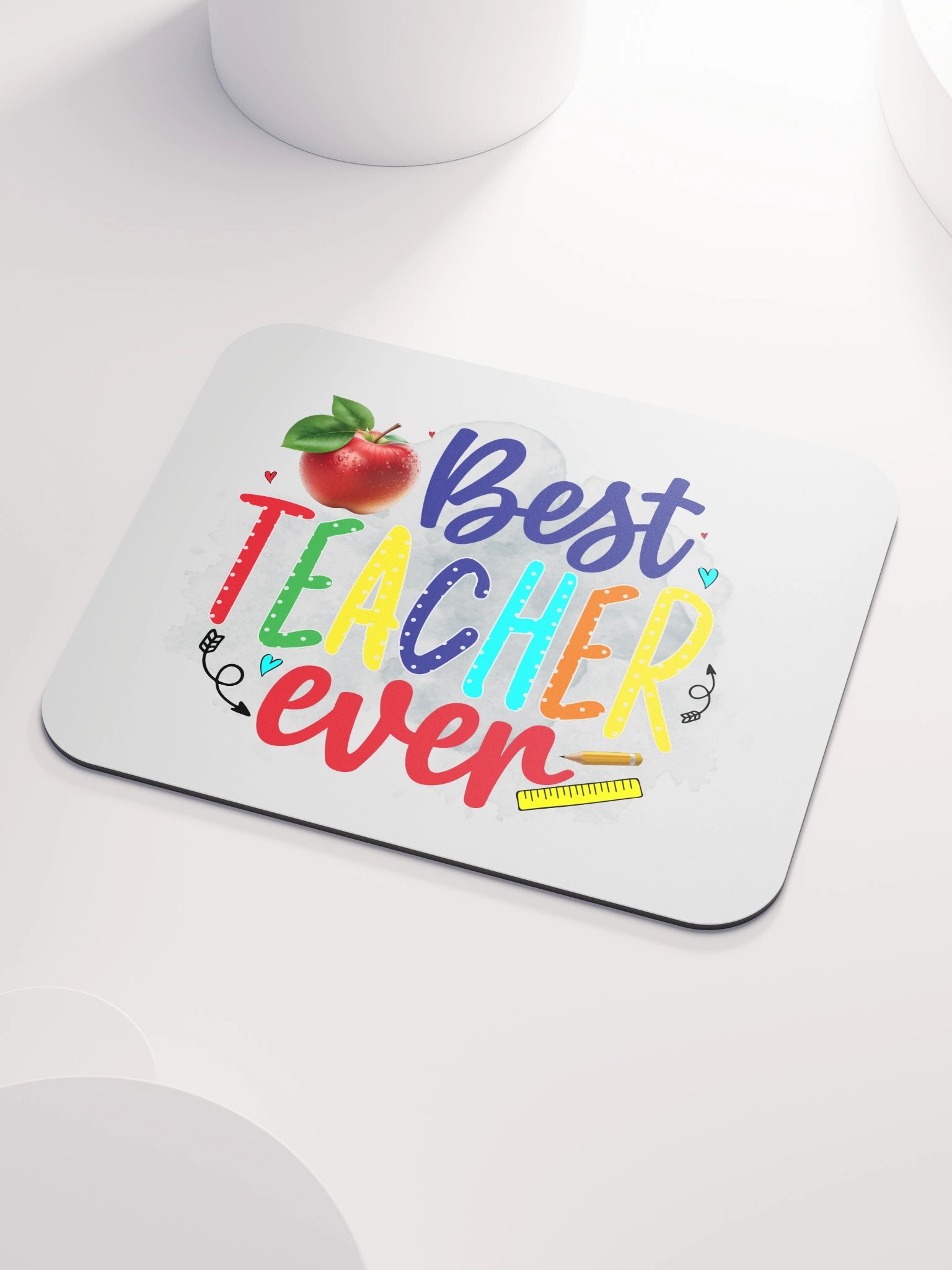 Best Teacher Ever Mouse Pad product image (3)