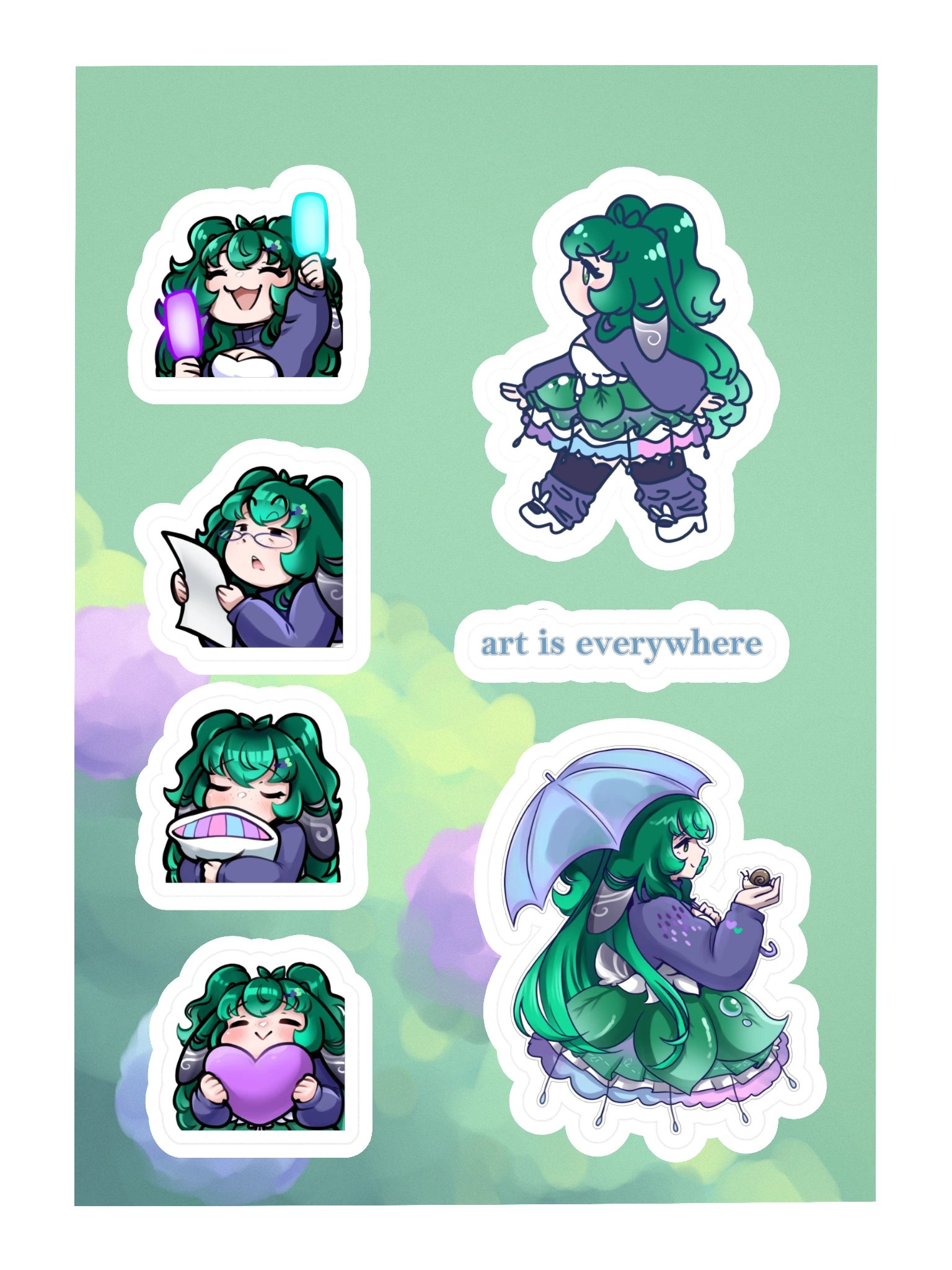 Juunikko Sticker Sheet [2] product image (3)